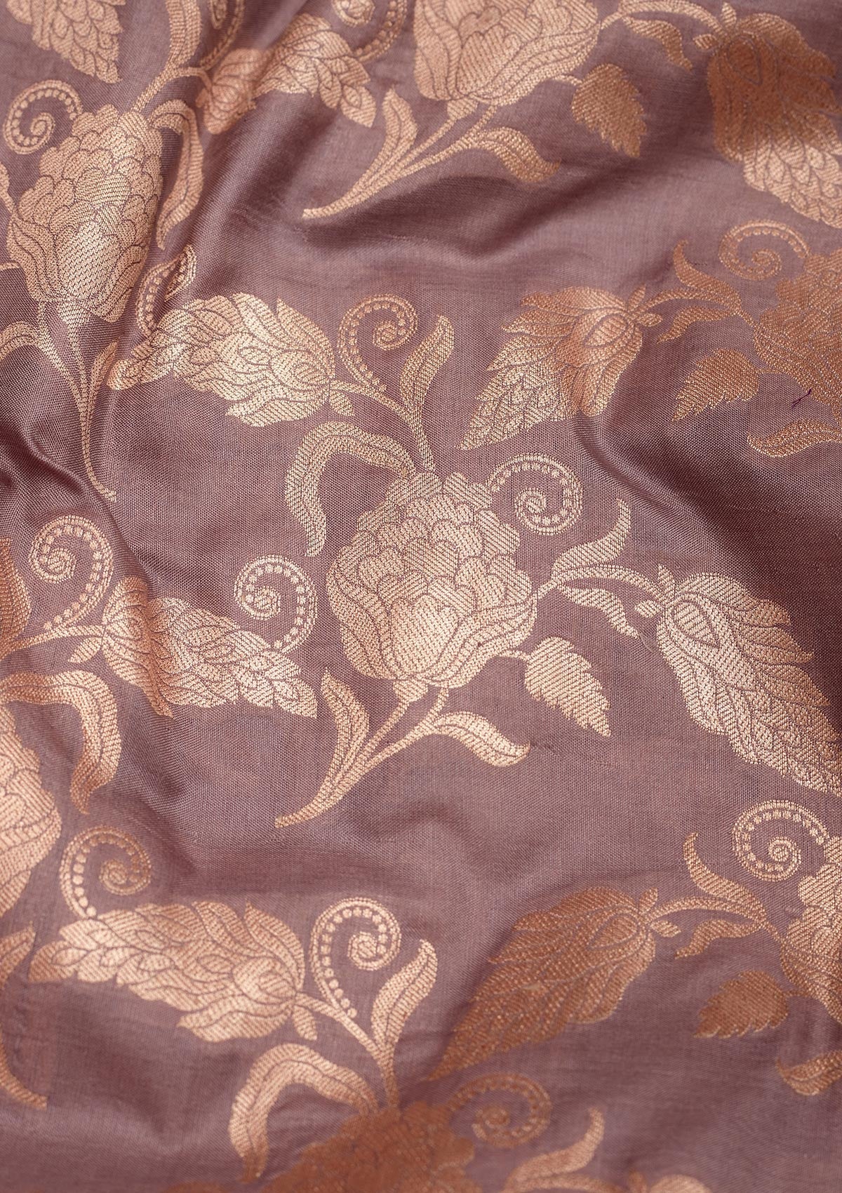 Koskii Lavender Zariwork Pure Silk Saree – Women's - view 2