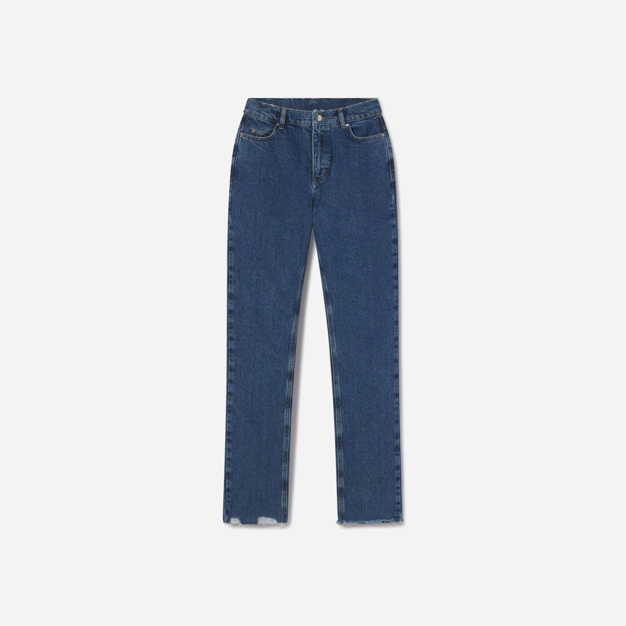 KHY Classic Straight Leg Denim Medium Wash