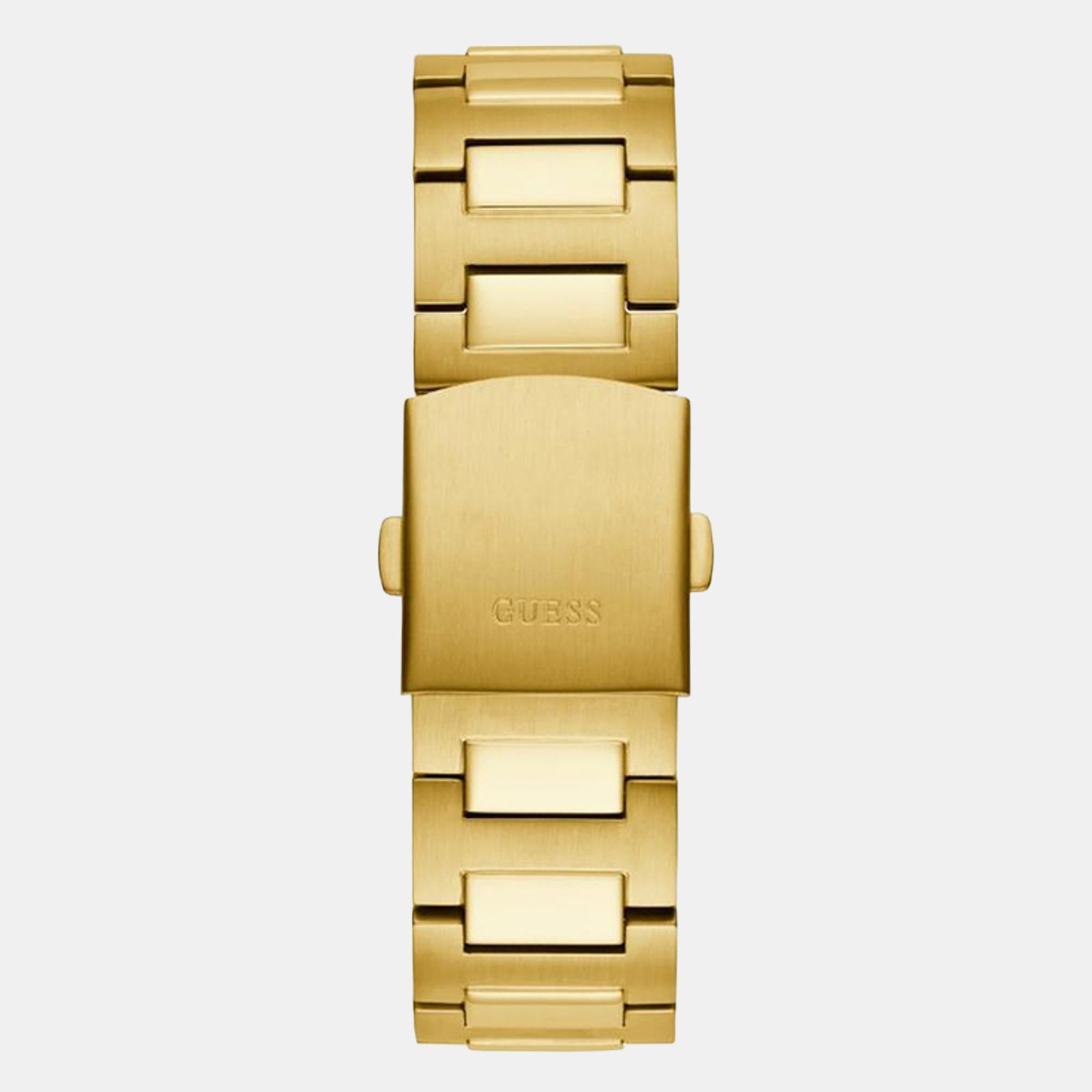 Guess Headline Men Quartz Gold Dial Chronograph Stainless Steel Watch GW0572G2 - view 2