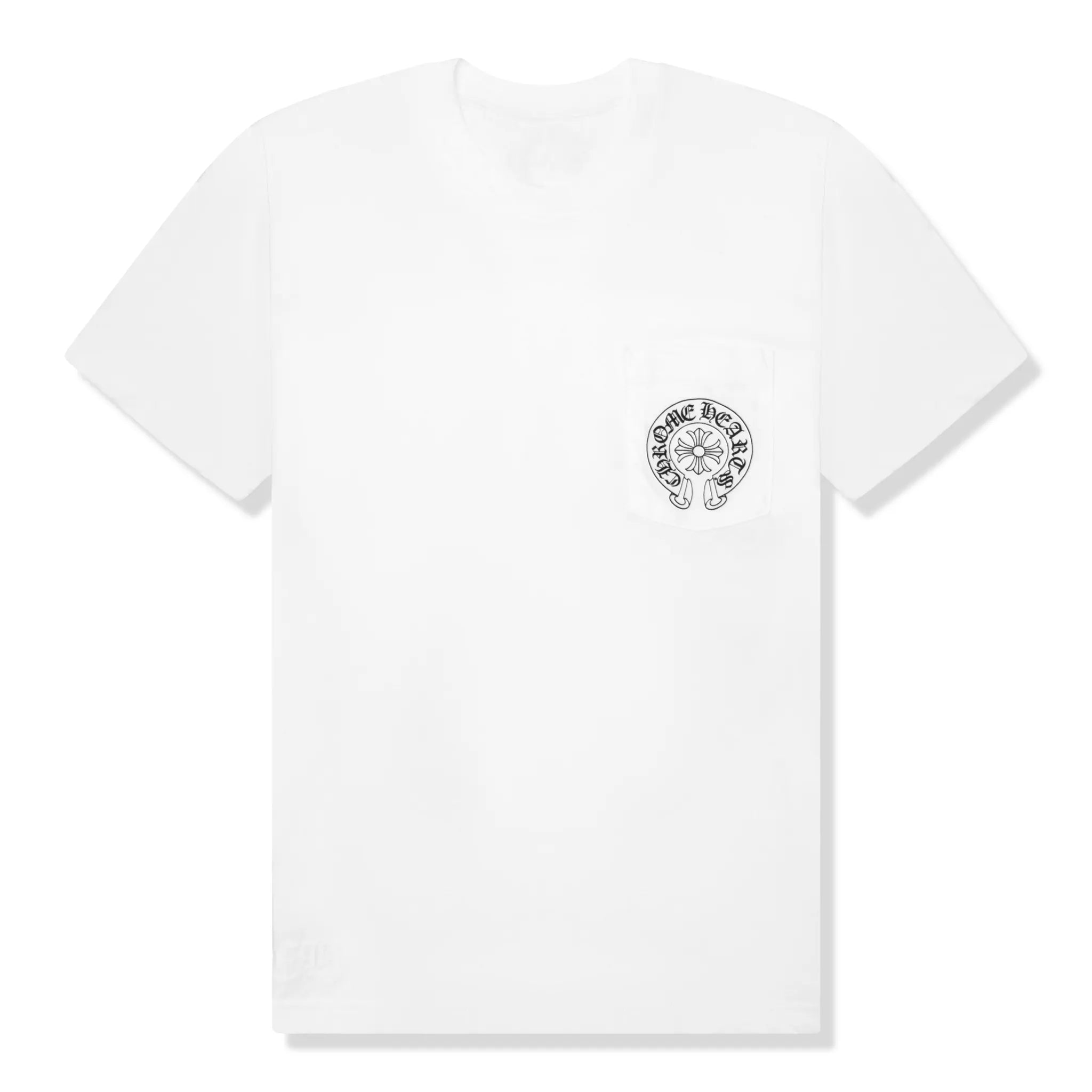 Chrome Hearts Horse Shoe Pocket Miami Exclusive White T-Shirt - view 2