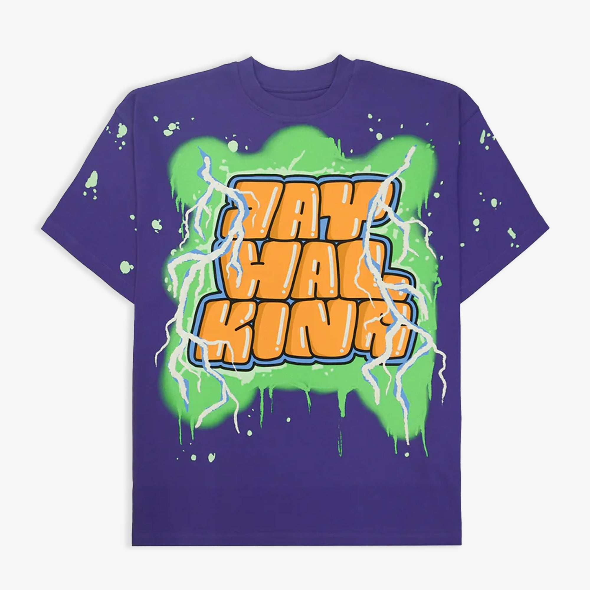 Jaywalking | Blotch 23 T-shirt { Purple