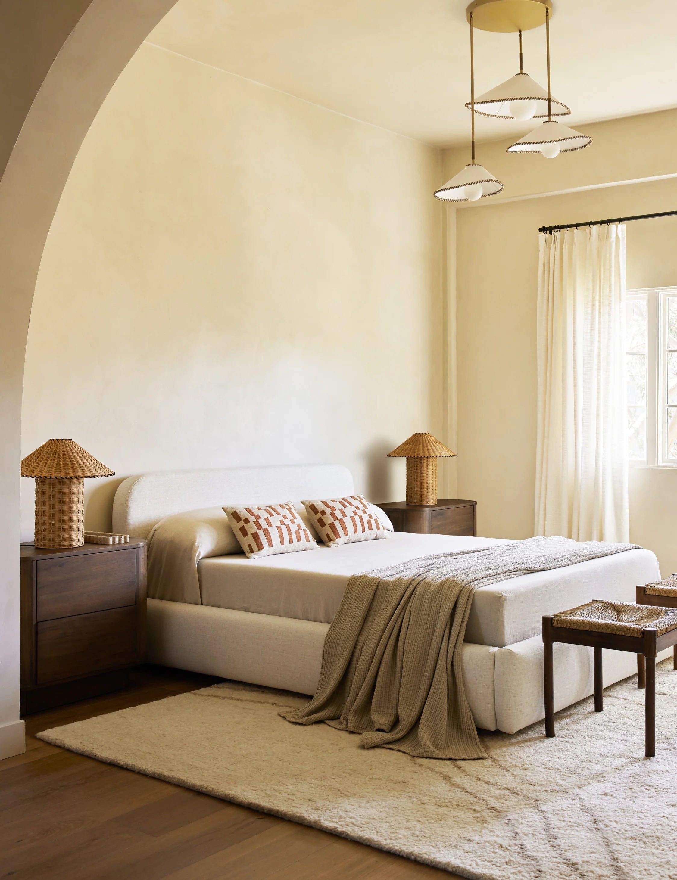 Lulu and Georgia Nabiha Platform Bed - view 49