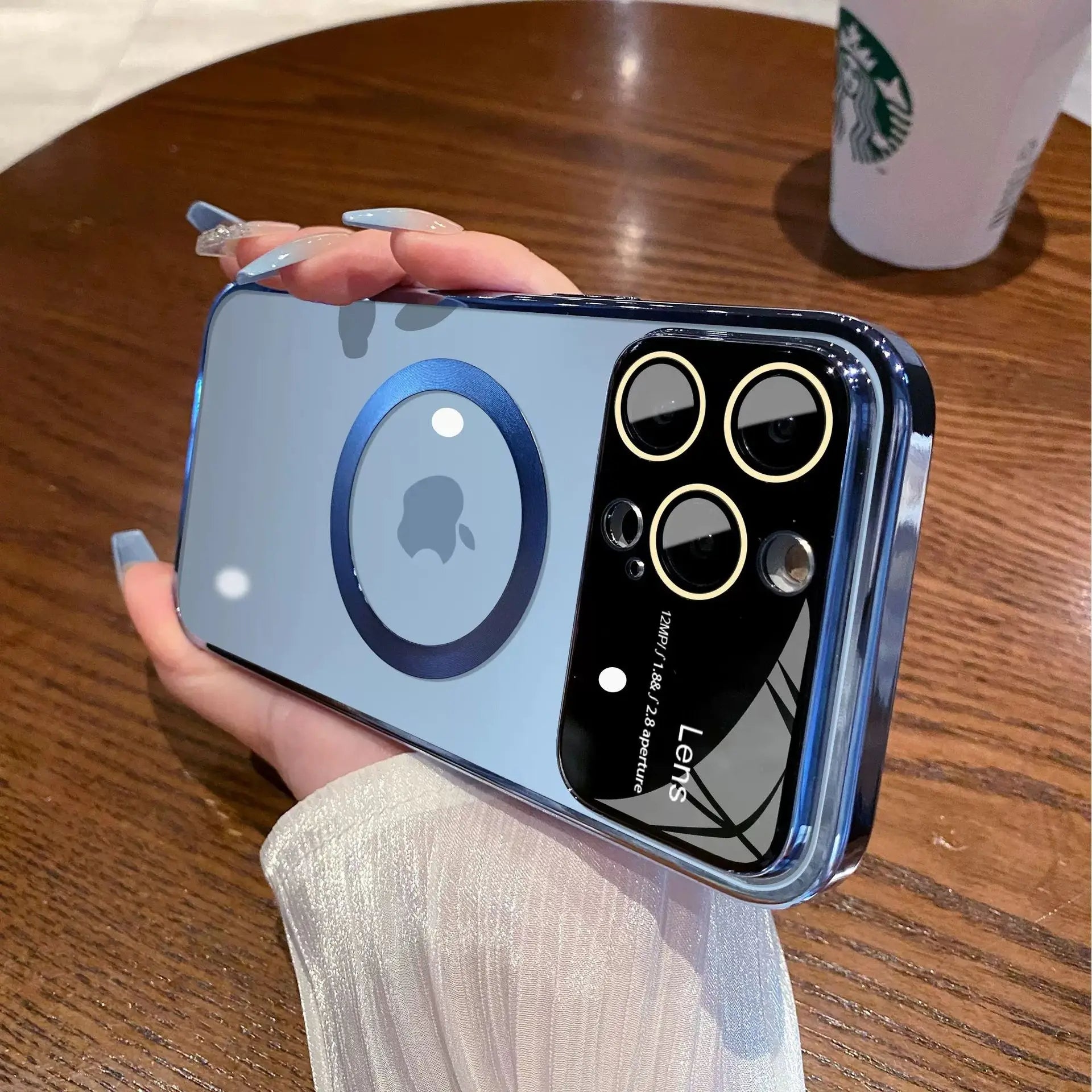 Apple iPhone 14 Series Magnetic Plating Acrylic MagSafe Case - view 2