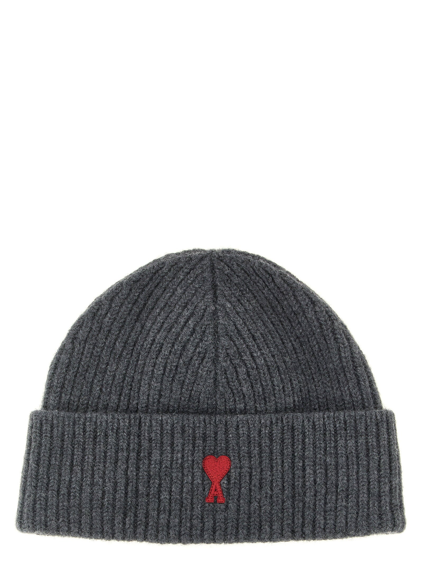 Ami Paris Ami De Cœur Beanie – 100% wool