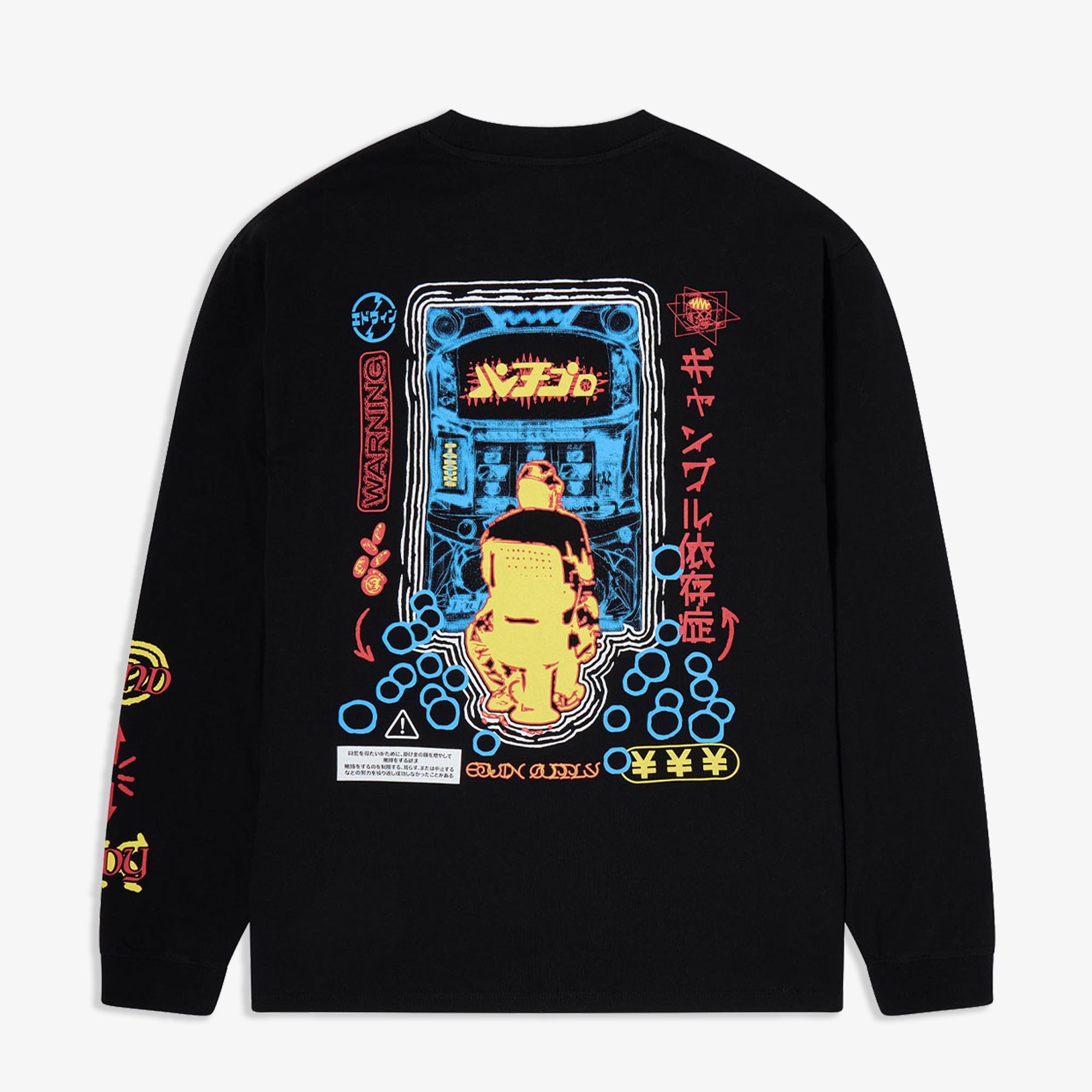 Edwin | Pachinko T-shirt Ls { Black - view 2