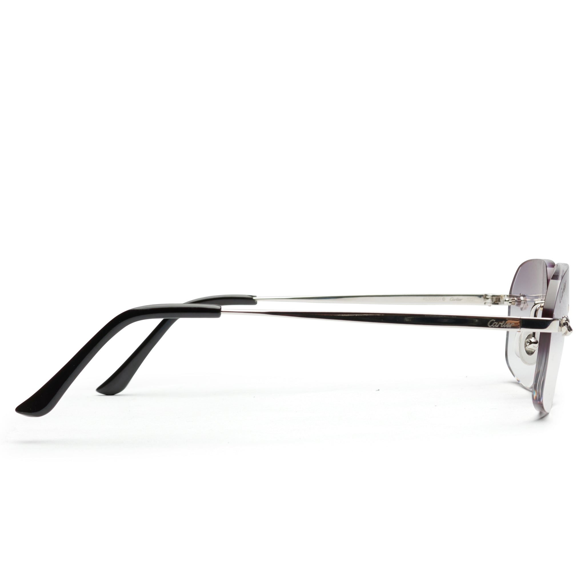 Cartier Eyewear Custom CT01480-002 Panthere De Cartier Rimless Sunglasses - view 3