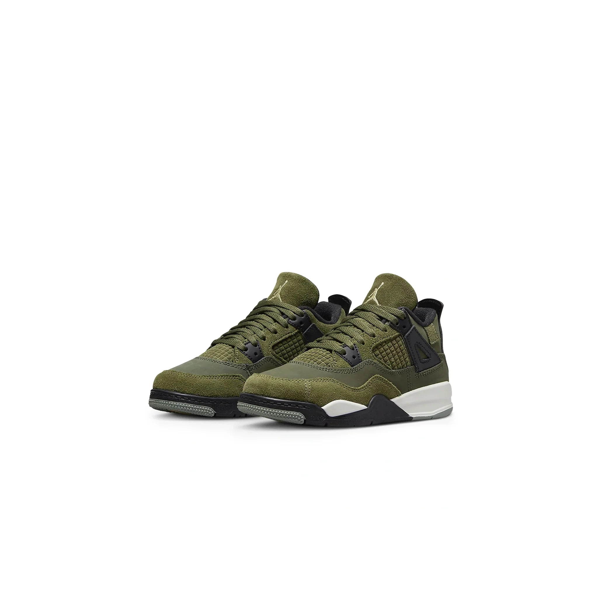 Air Jordan 4 Retro SE Craft Olive (PS) – Green - view 2