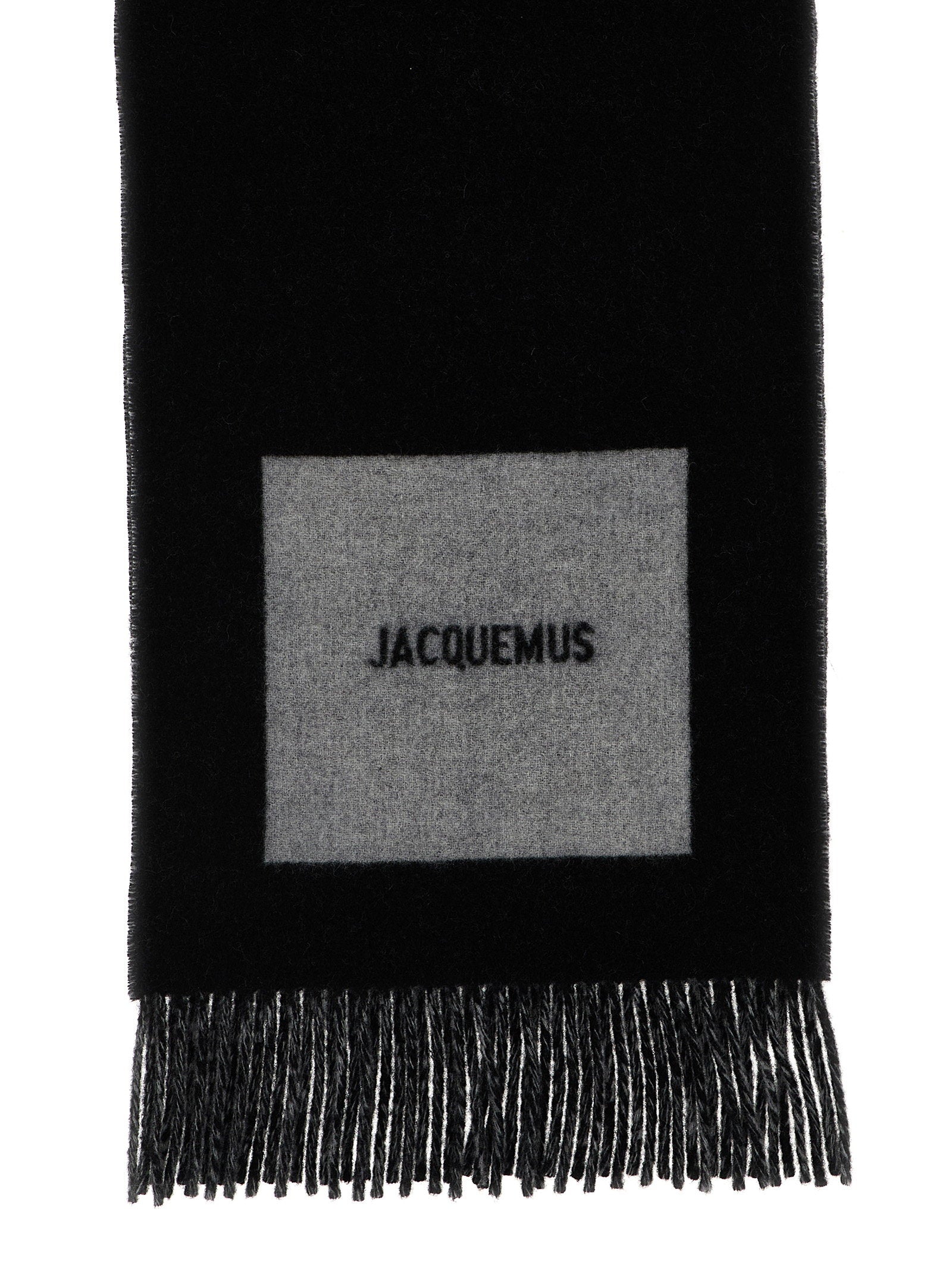 Jacquemus Lecharpe Rond Carré Scarf – 100% virgin wool - view 2