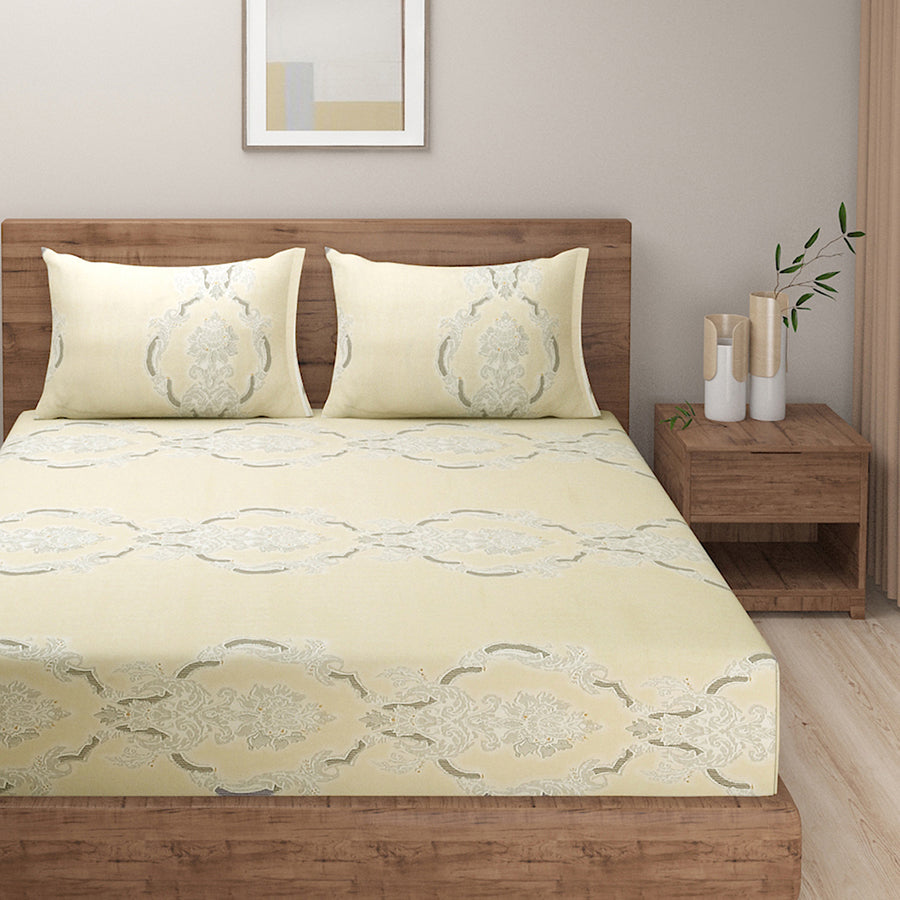 Swayam India Pastel Vouge Bedsheet-16053