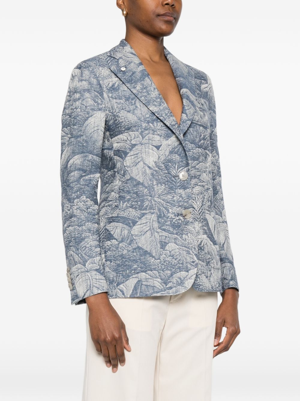 L.B.M. 1911 Single-breasted jacket – Cotton 100% - view 2