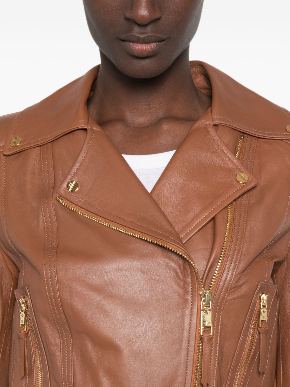 Elisabetta Franchi Jacket – Sheepskin 100% - view 4