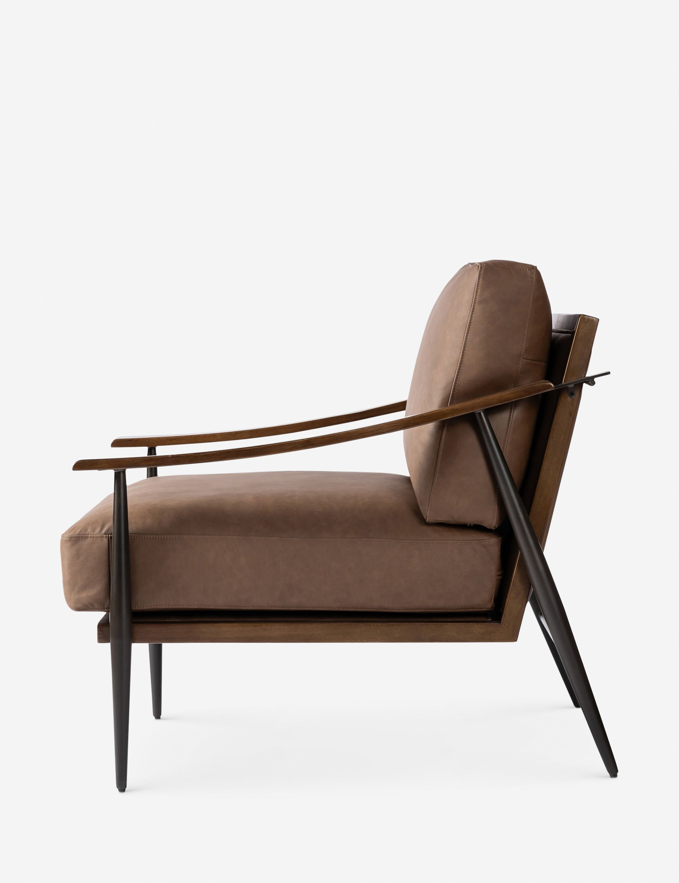 Lulu and Georgia Cedric Accent Chair – Cigar - view 3