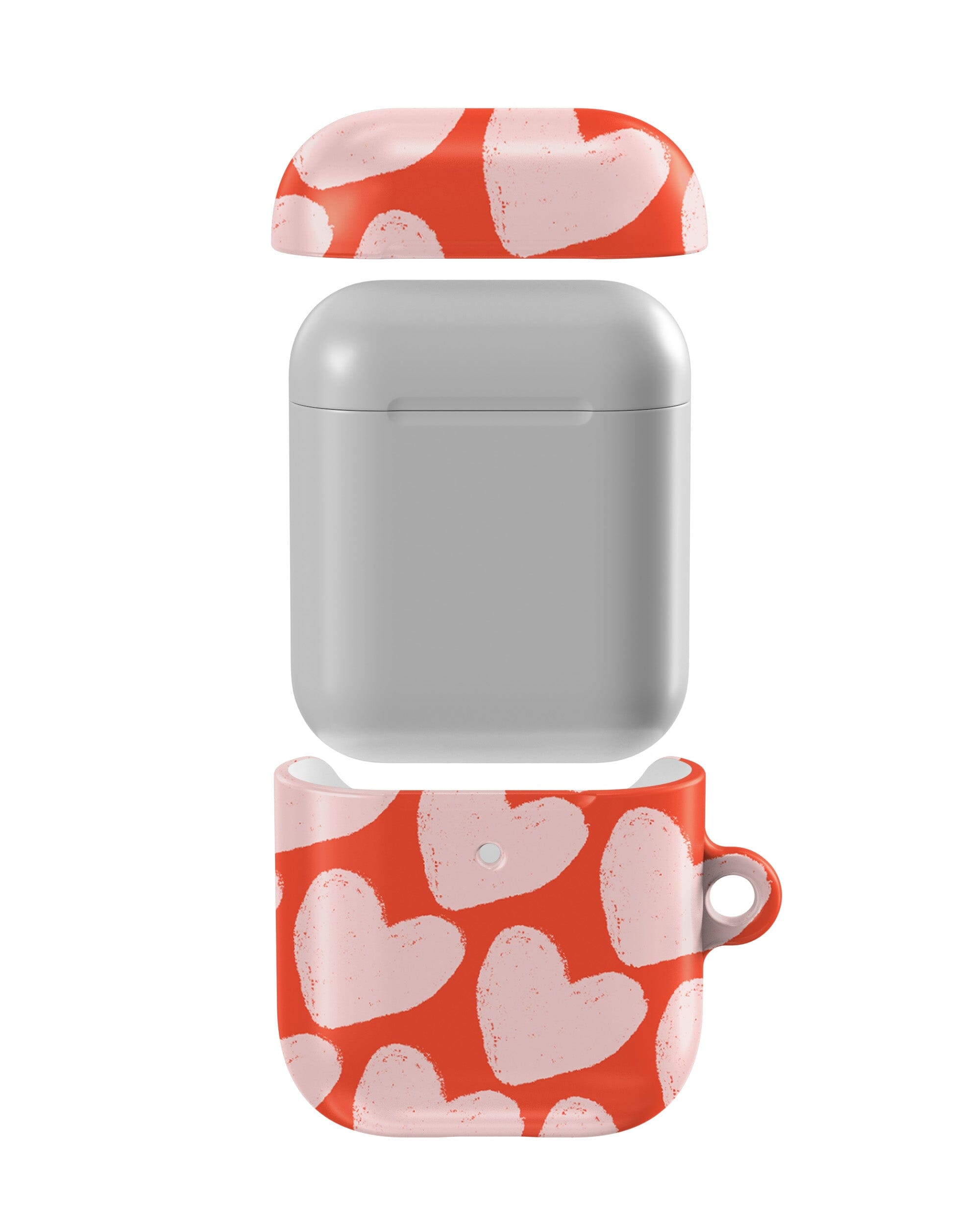 Casetry Love You More | Heart Doodle AirPods Case - view 4