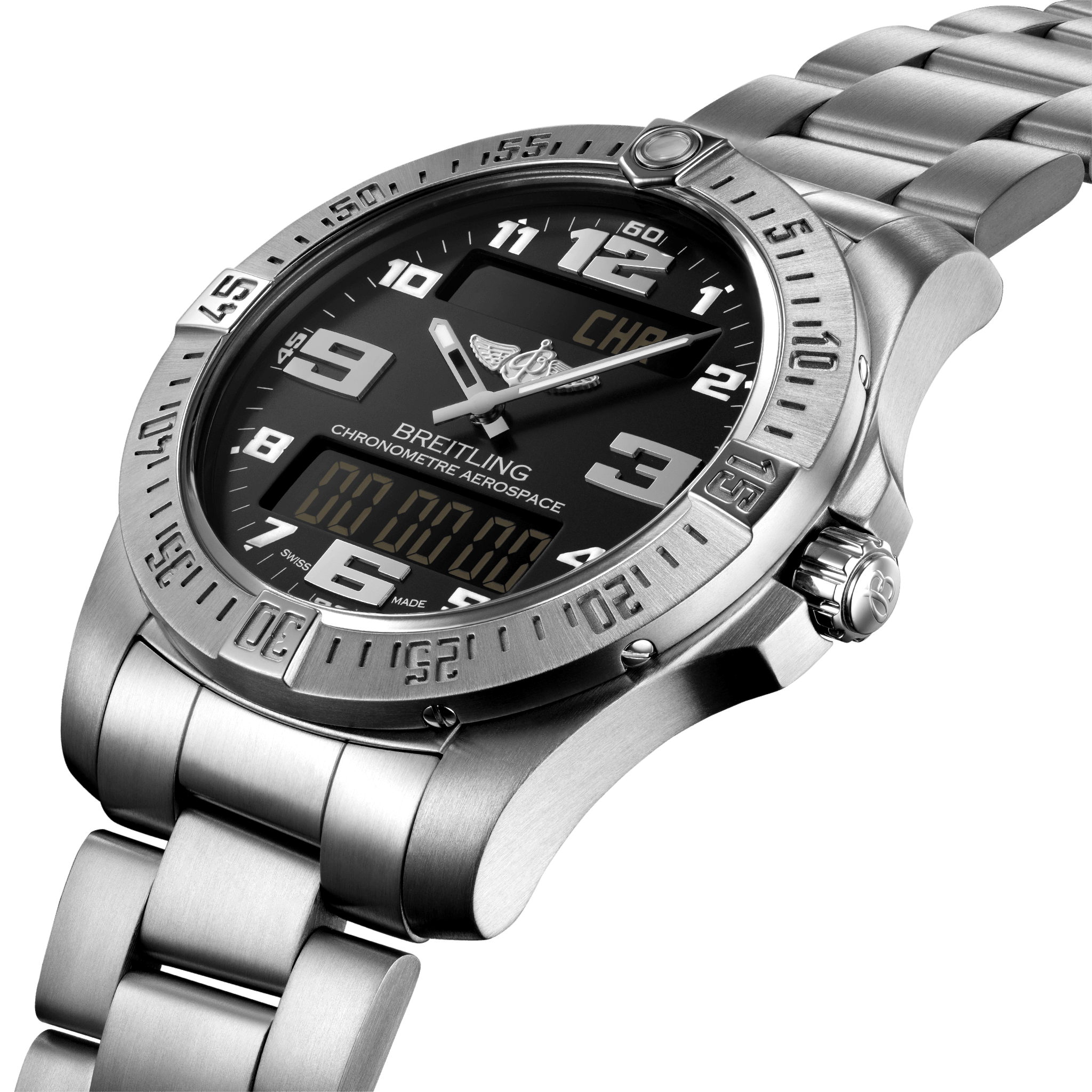 Breitling Professional Aerospace EVO Black Dial Men 43mm