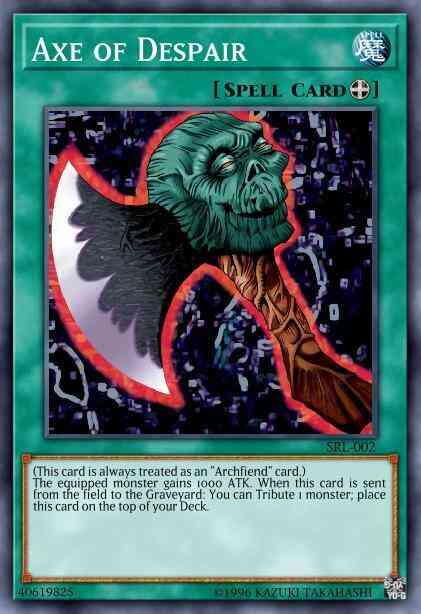 Yu-Gi-Oh! Axe of Despair - DLG1-EN052 - Common - Unlimited