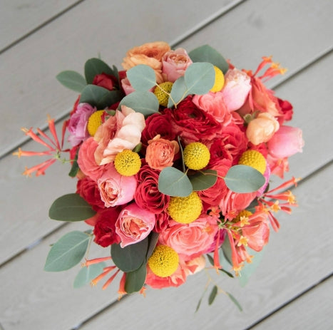 fiftyflowers.com Beach Coral Rose Wedding - view 3