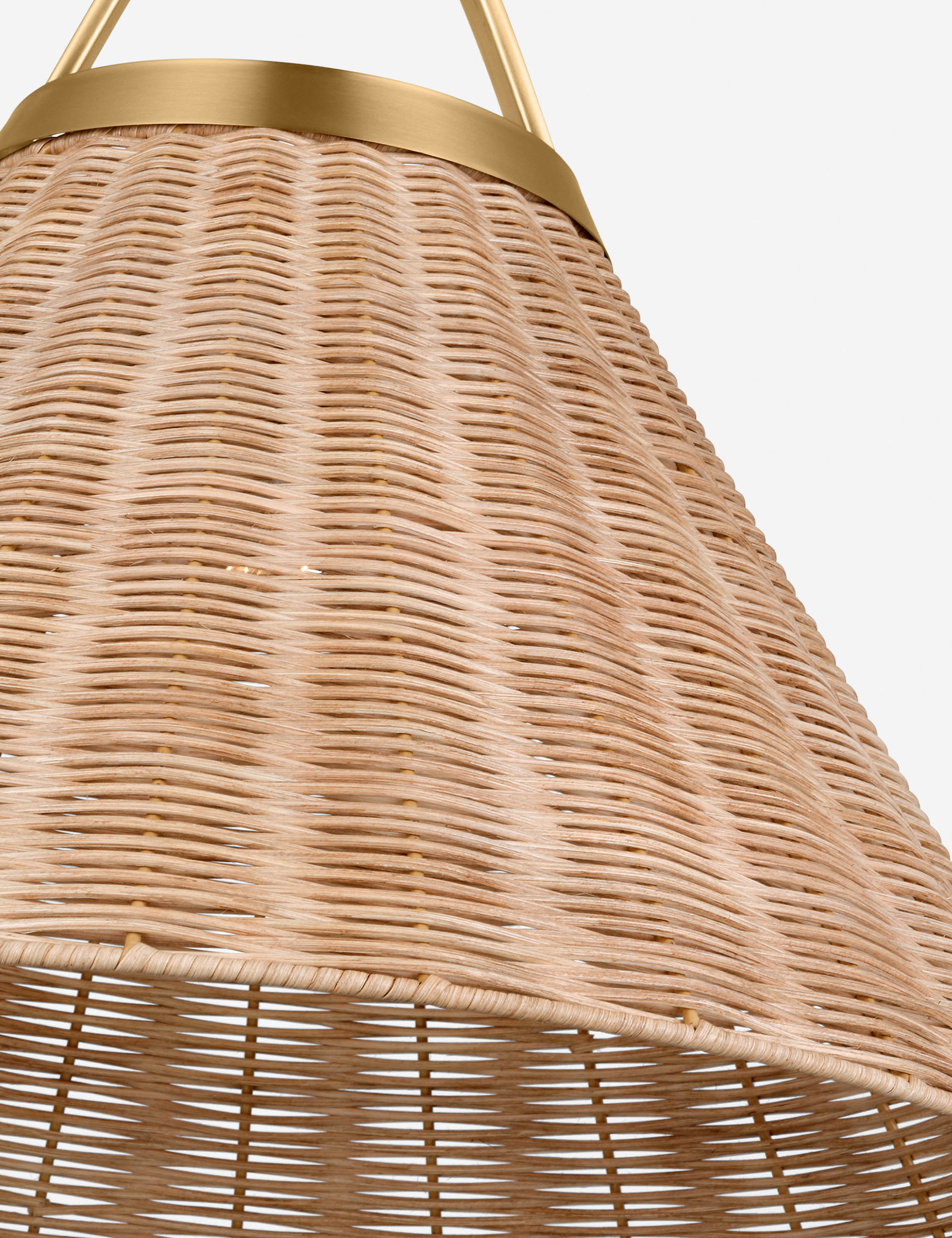 Lulu and Georgia Piala Pendant Light – Burnished Brass - view 9