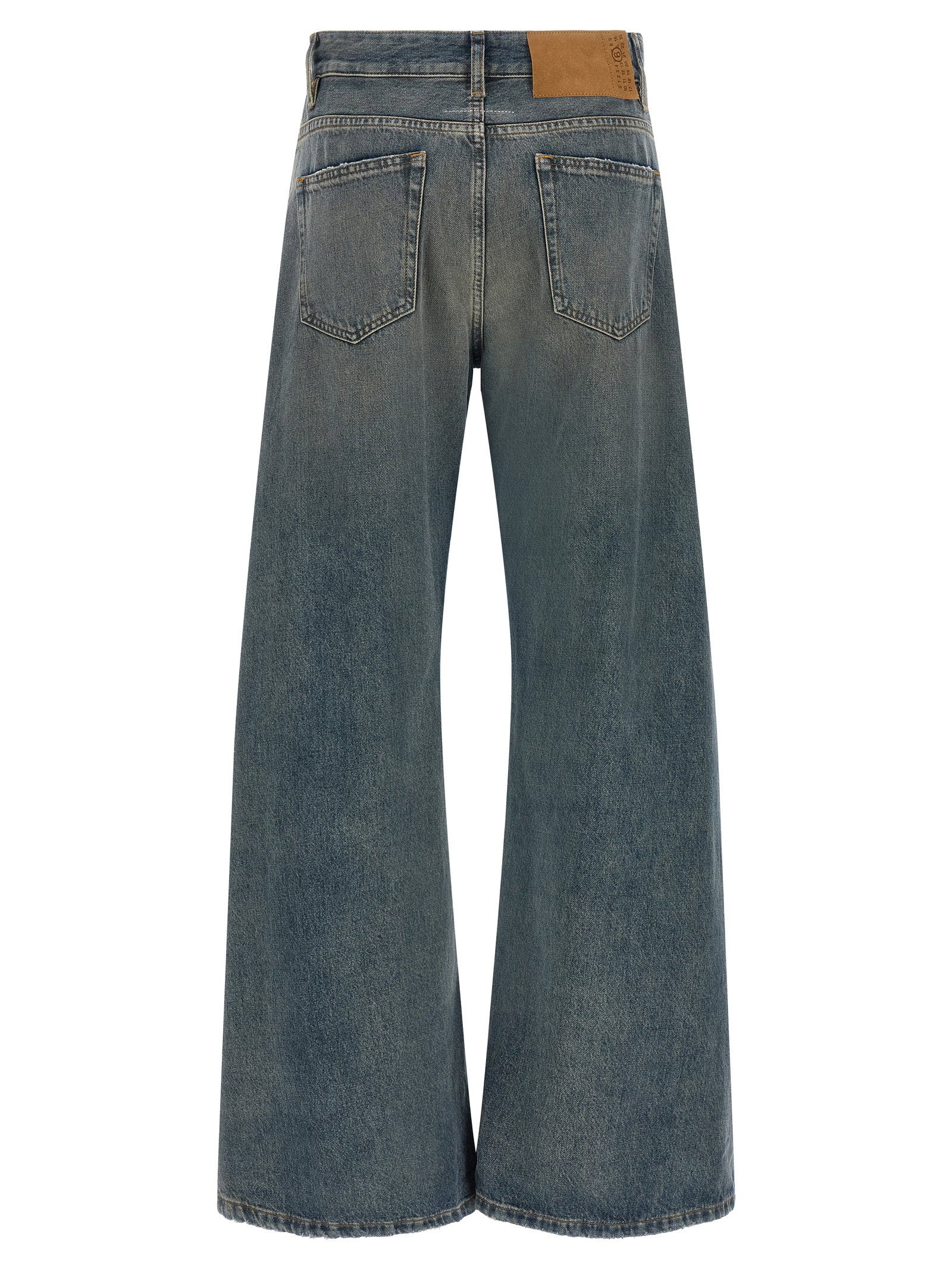 Mm6 Maison Margiela Jeans Wide-leg – 100% cotton - view 2