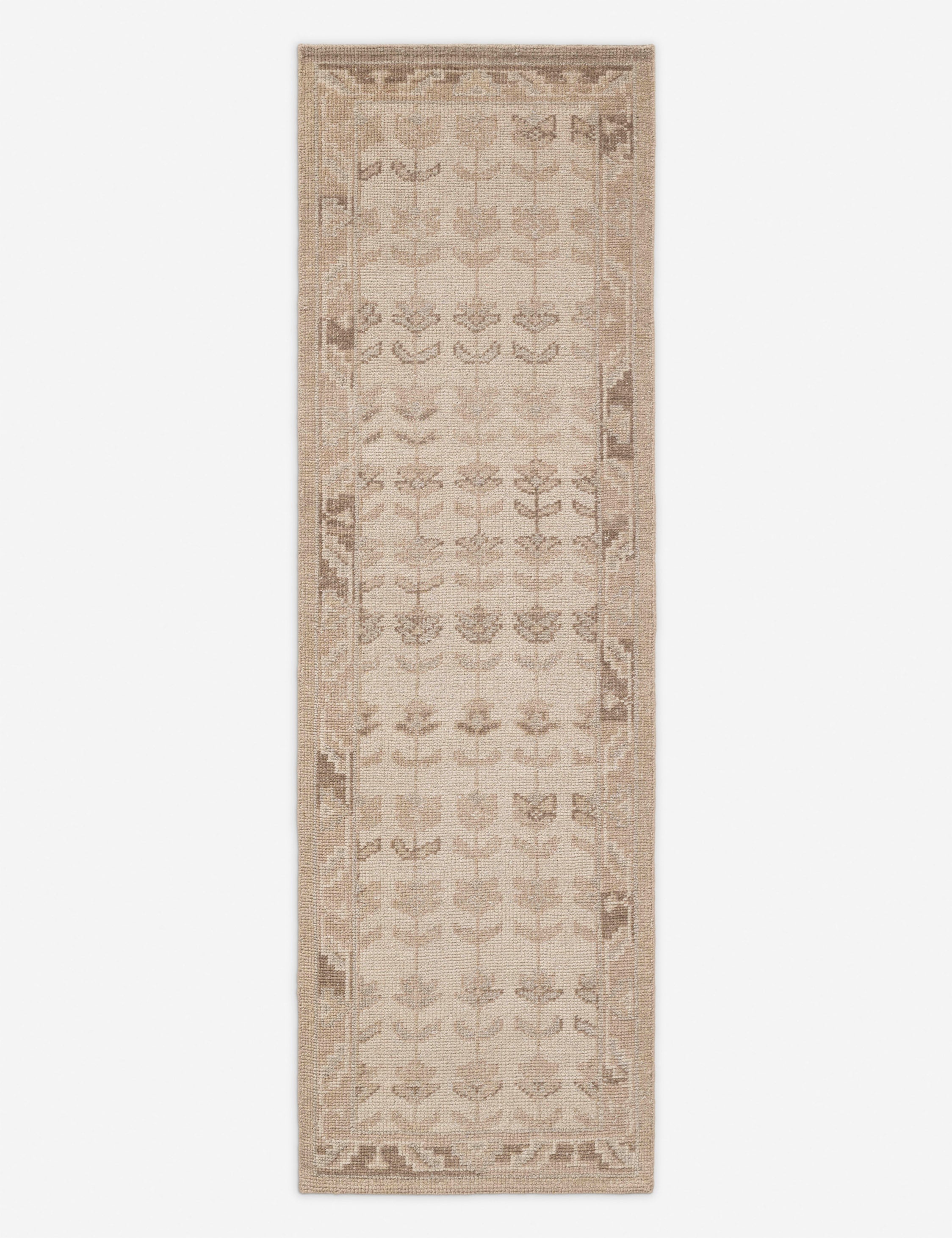 Lulu and Georgia Bollen Hand-Knotted Wool Rug - view 2