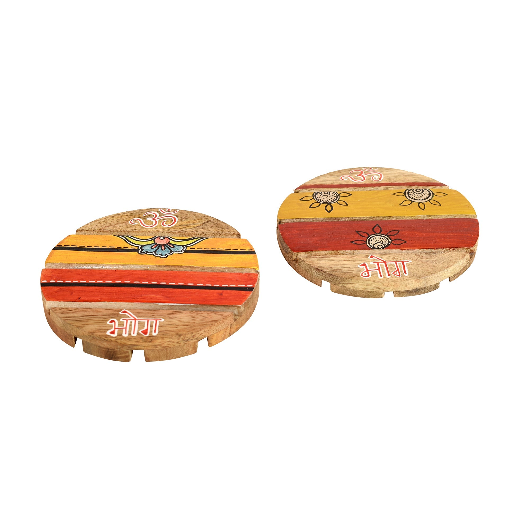 ART CREATIONS BY SUMAN SONTHALIA Bhog Chowki Round So2 (4x4) - view 2