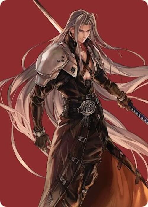 Sephiroth fabled soldier – Magic 44/53 - Sephiroth, Fabled SOLDIER Art Card [FINAL FANTASY: Art Series] [Non-Stamped]