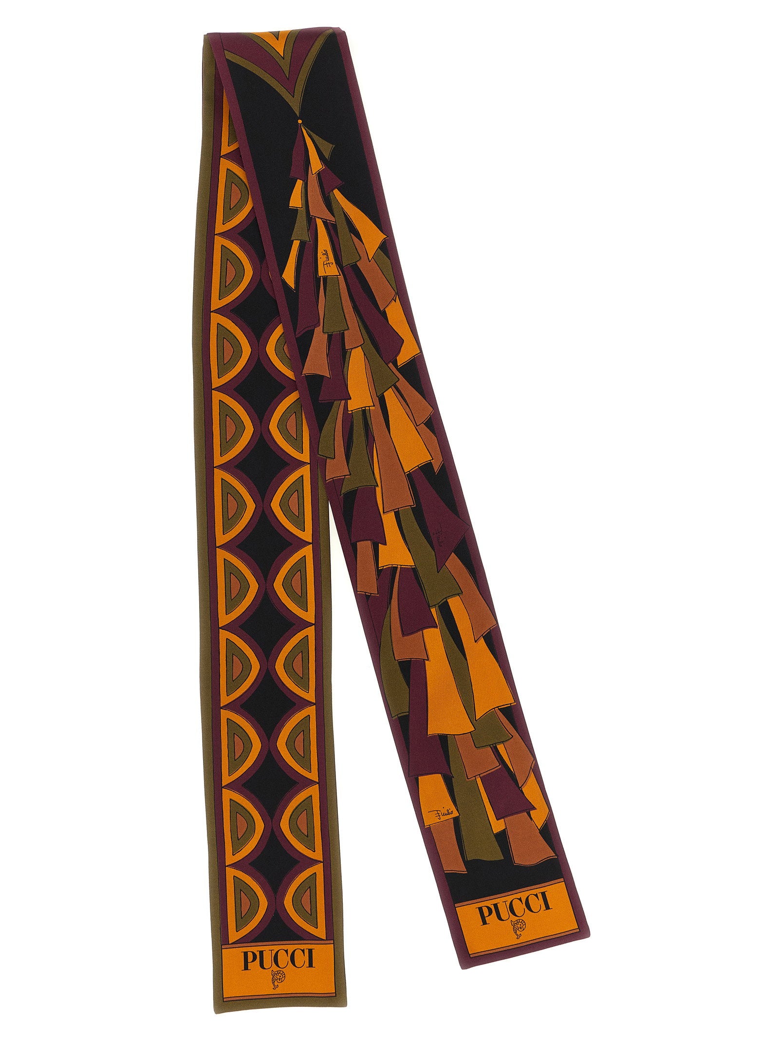 Emilio Pucci Baiadera Scarf – 100% silk