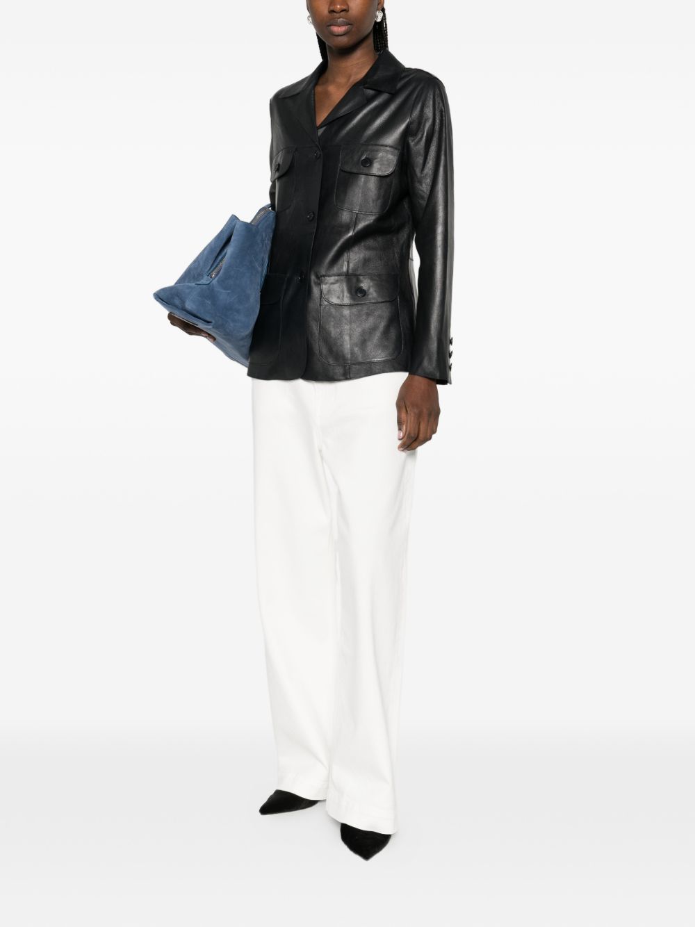 Parosh P.A.R.O.S.H. Leather jacket - view 3