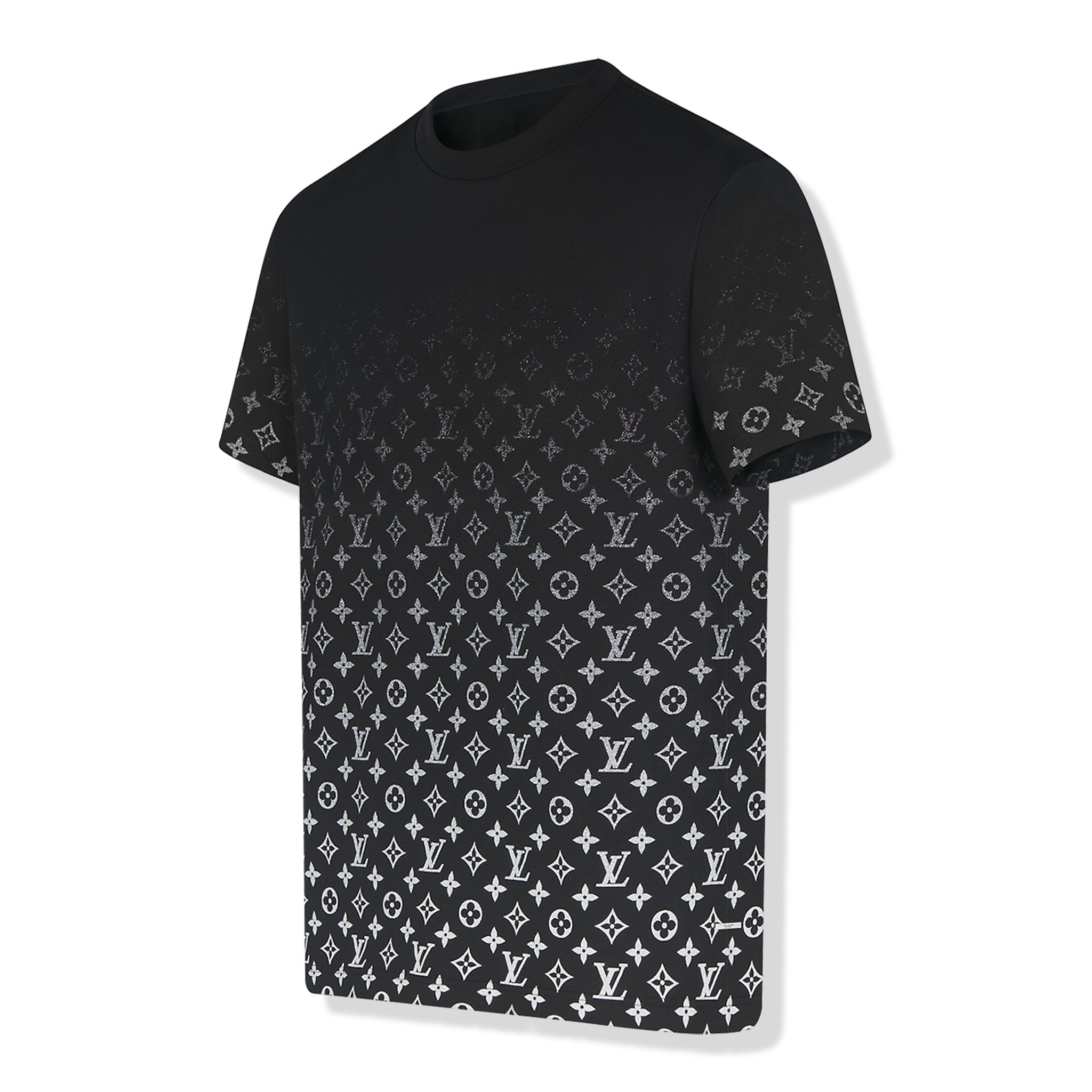 Louis Vuitton LV Monogram Gradient Black White T Shirt - view 2