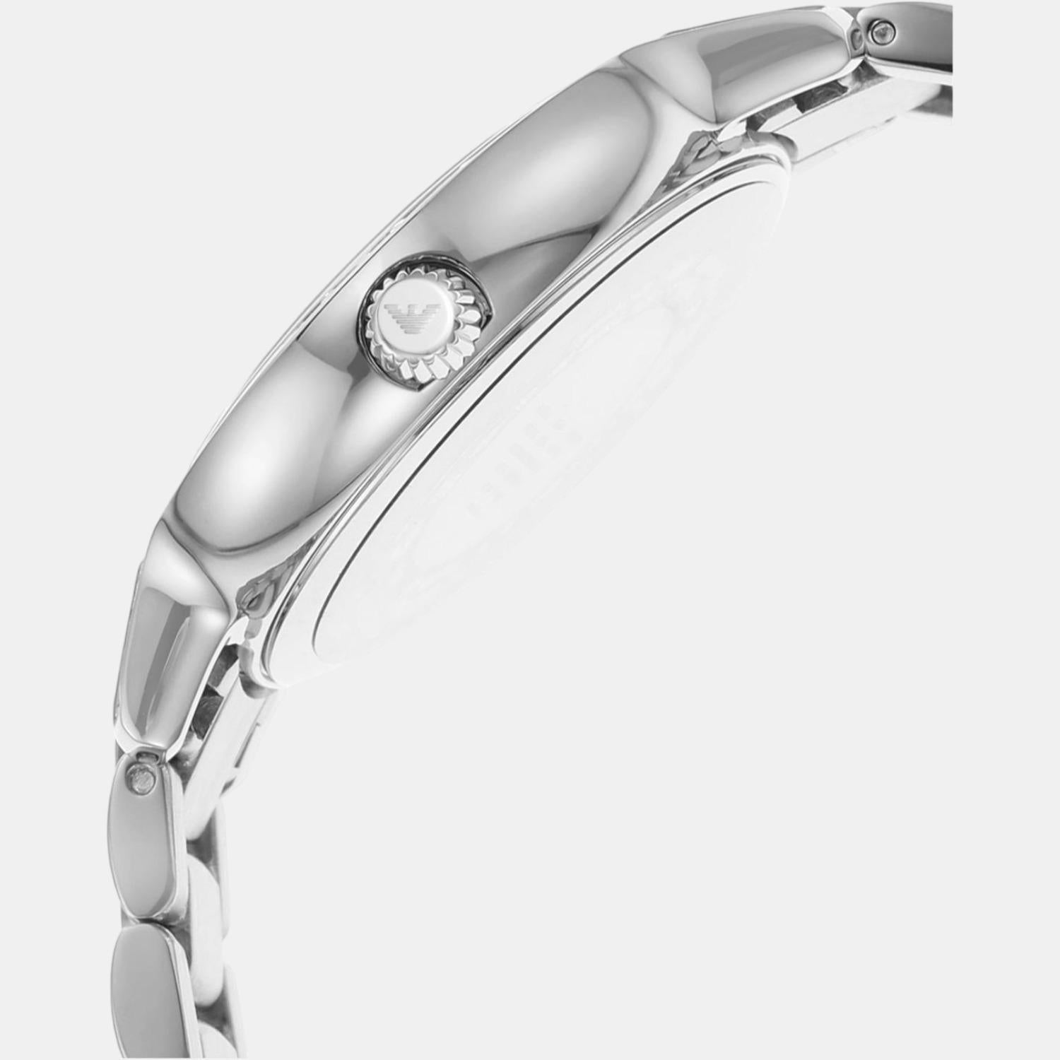 Emporio Armani helios (Cleo) Women Quartz Silver Dial Analog Stainless Steel Watch AR11484 - view 6