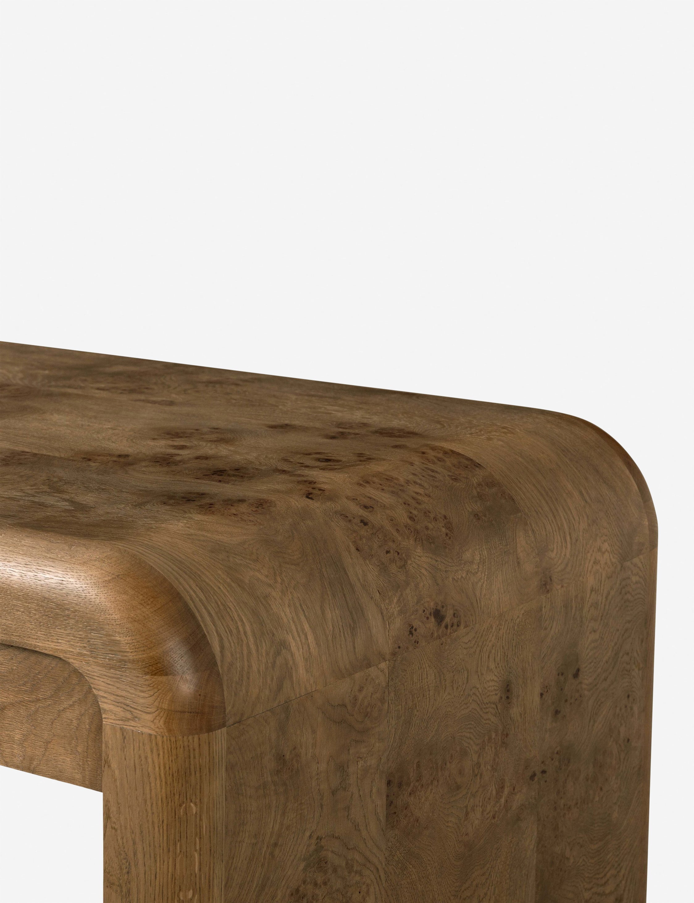 Lulu and Georgia Kristoffer Desk – Natural Burl - view 10