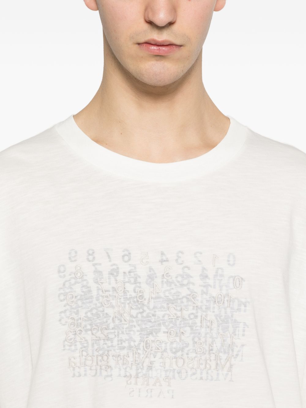 Maison Margiela Logo cotton t-shirt – Cotton 100% - view 4