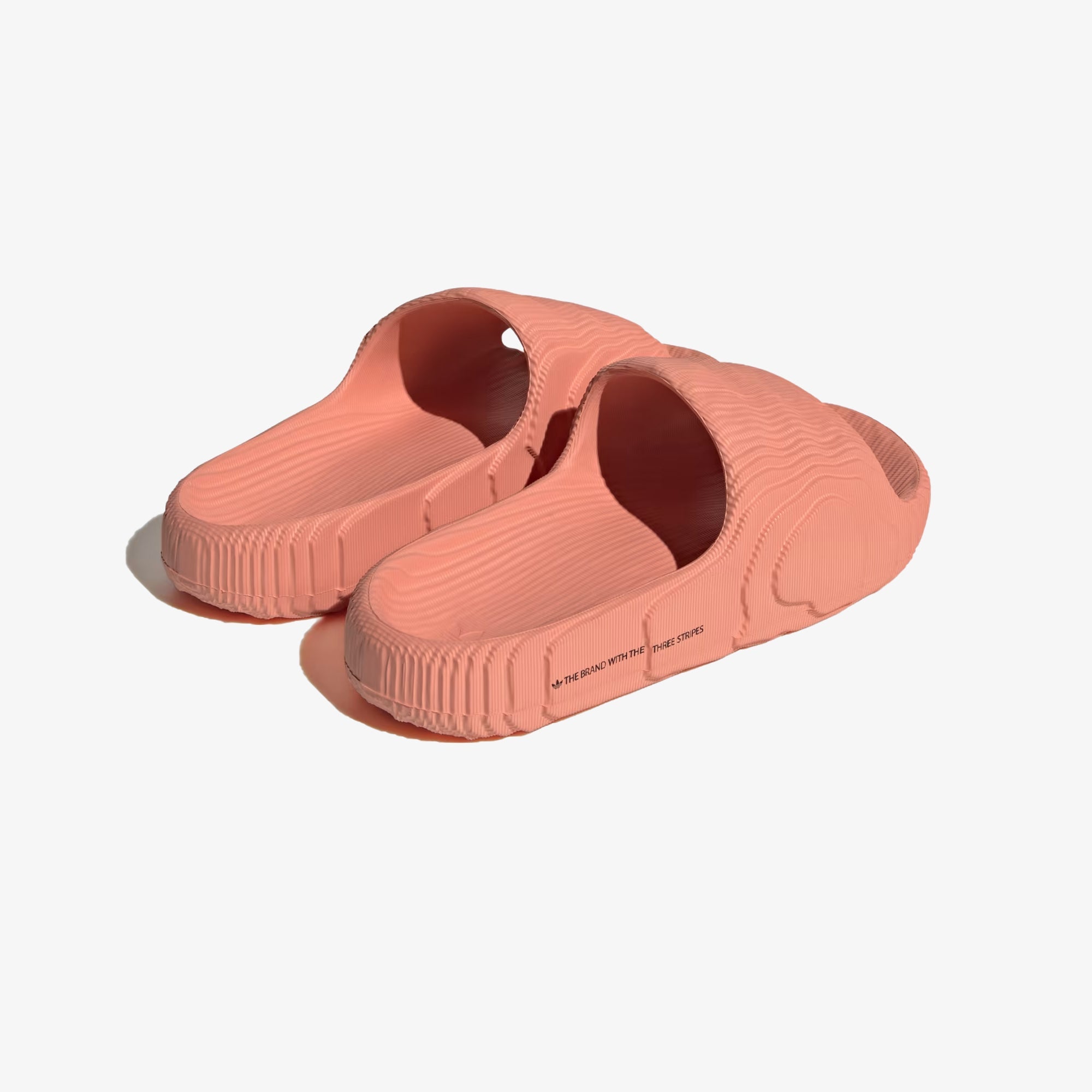 Adidas Originals | ADILETTE 22 SLIDES { WONDER CLAY/CORE BLACK - view 2