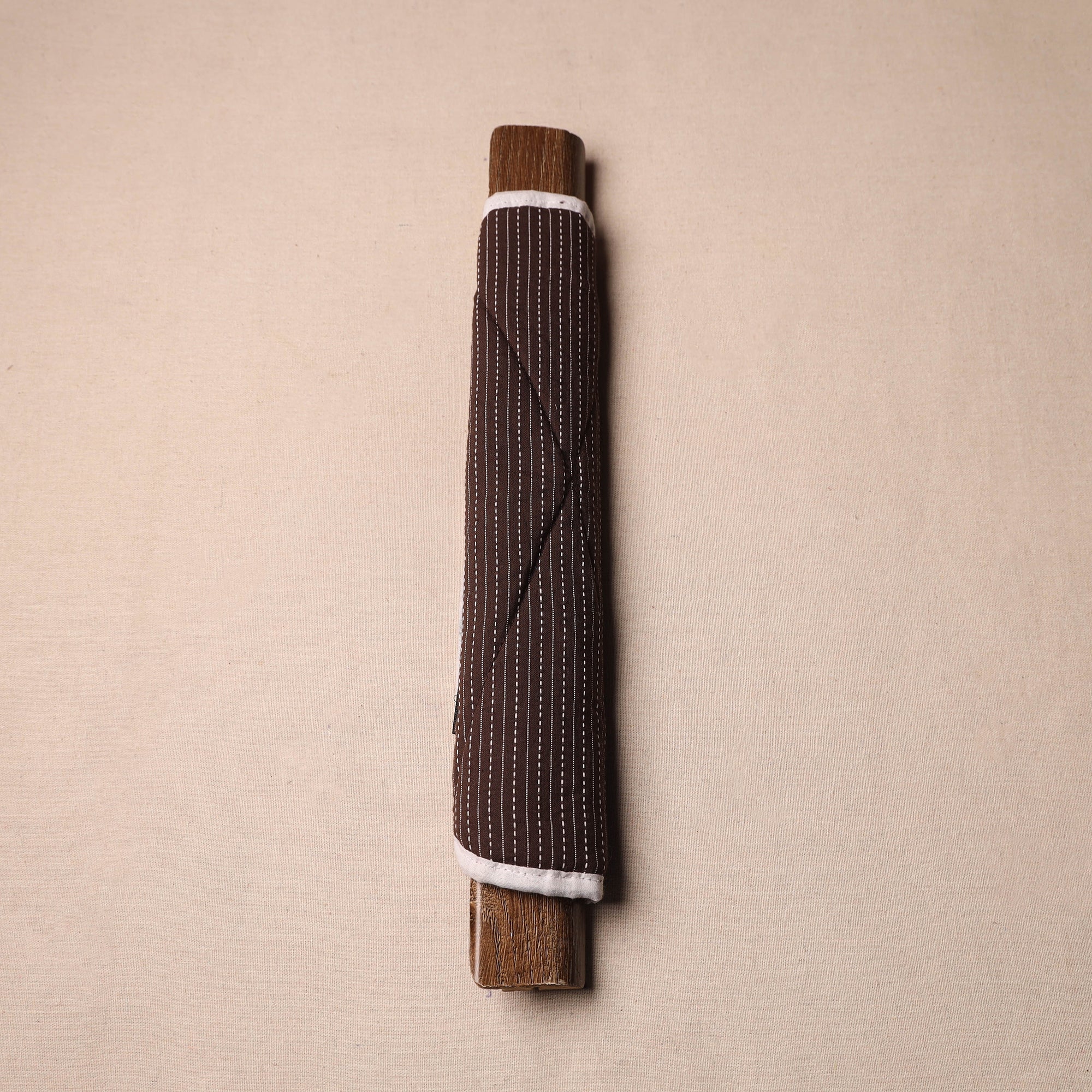 JALPARI Brown - Handmade Cotton Fridge Handle Cover 07