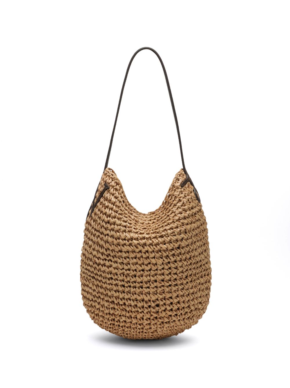 032C JW Anderson Anchor Logo Raffia Tote - view 4