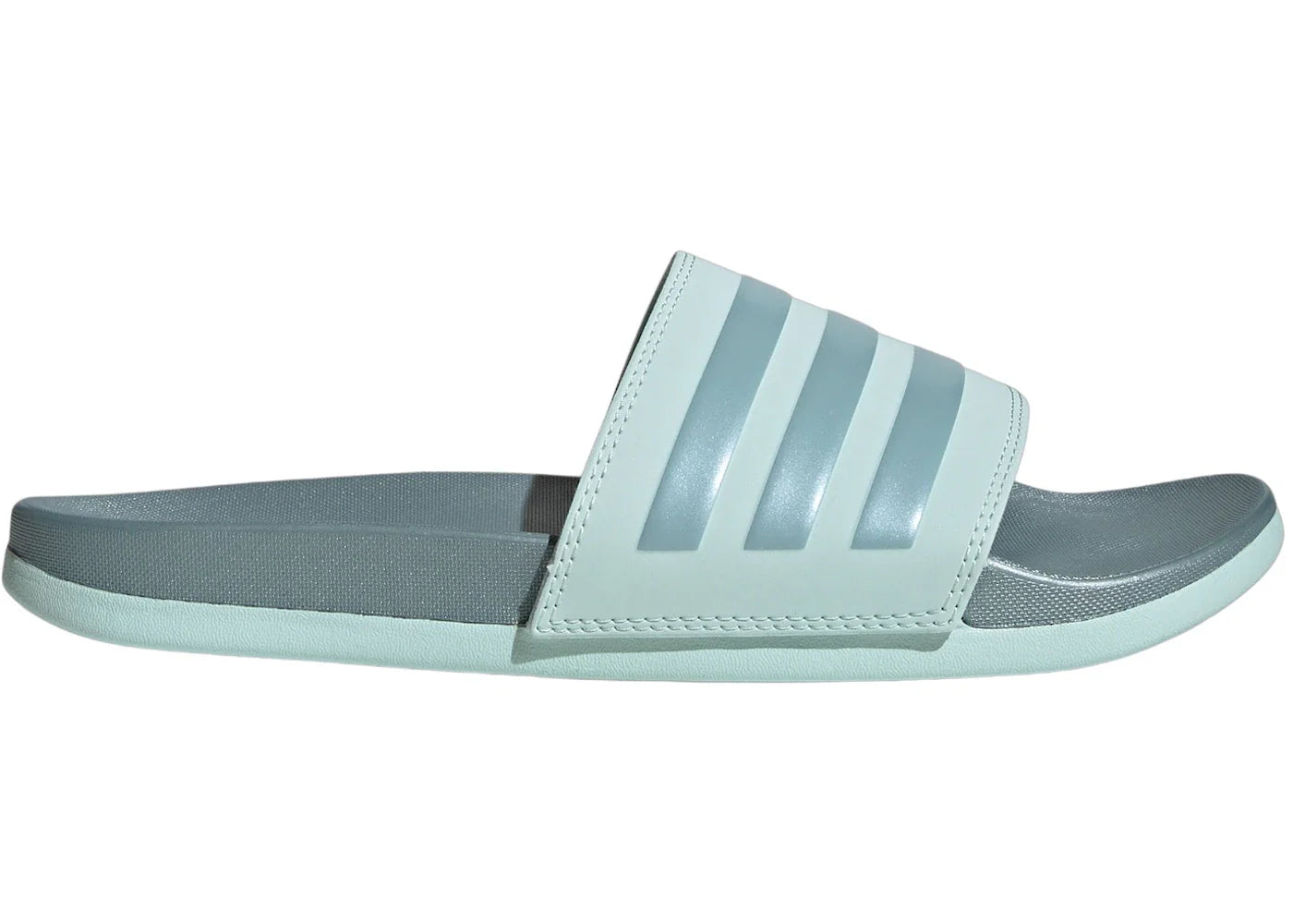 Yeezy adidas Adilette Comfort Slides Halo Mint Magic Grey Met (Women's)
