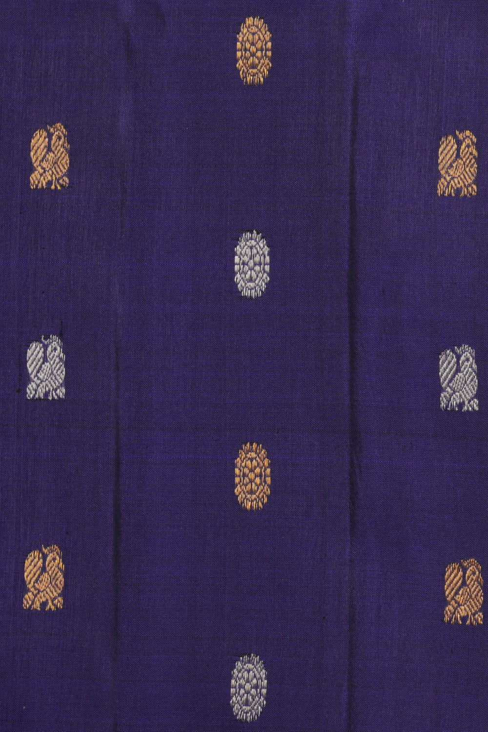 Kalanjali Gadwal Indigo Blue Saree – Women's - view 2