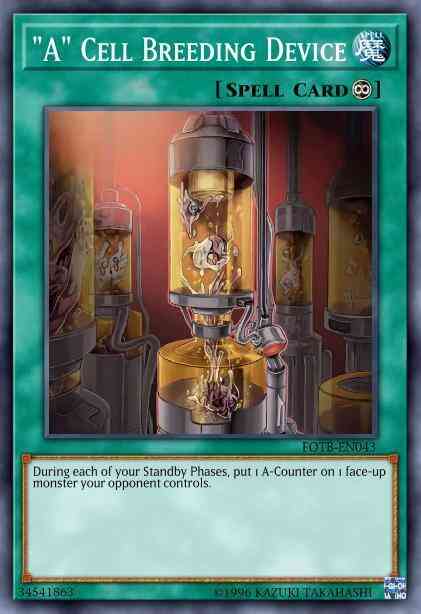 Yu-Gi-Oh! "A" Cell Breeding Device - FOTB-EN043 - Common - Unlimited