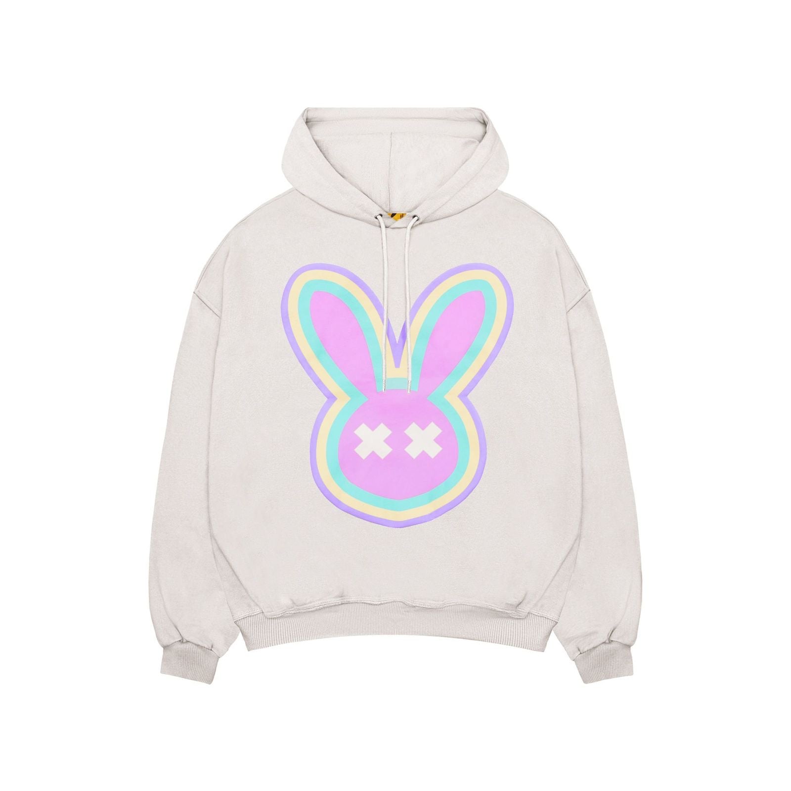 Sneaker Cafe Mumbai Neon Rabbit Hoodie - Sand