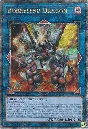 Yu-Gi-Oh! Borrelend Dragon - RA02-EN043 - Quarter Century Secret Rare - 1st Edition