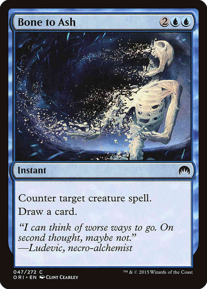 Ash 47 magic – Bone to Ash [47] [Magic Origins] [Non-Foil]