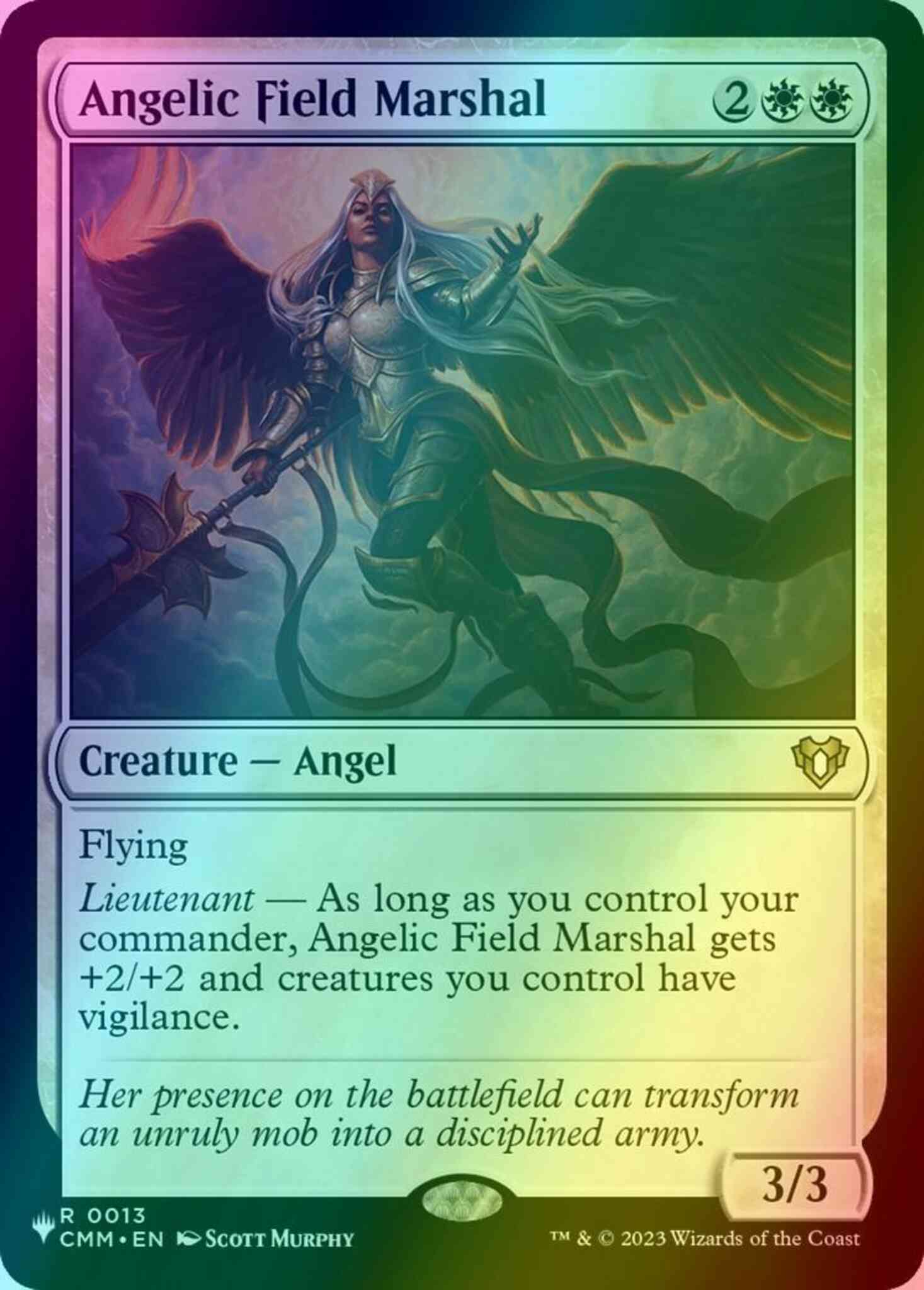 Magic Angelic Field Marshal [CMM-13] [The List] [Foil]