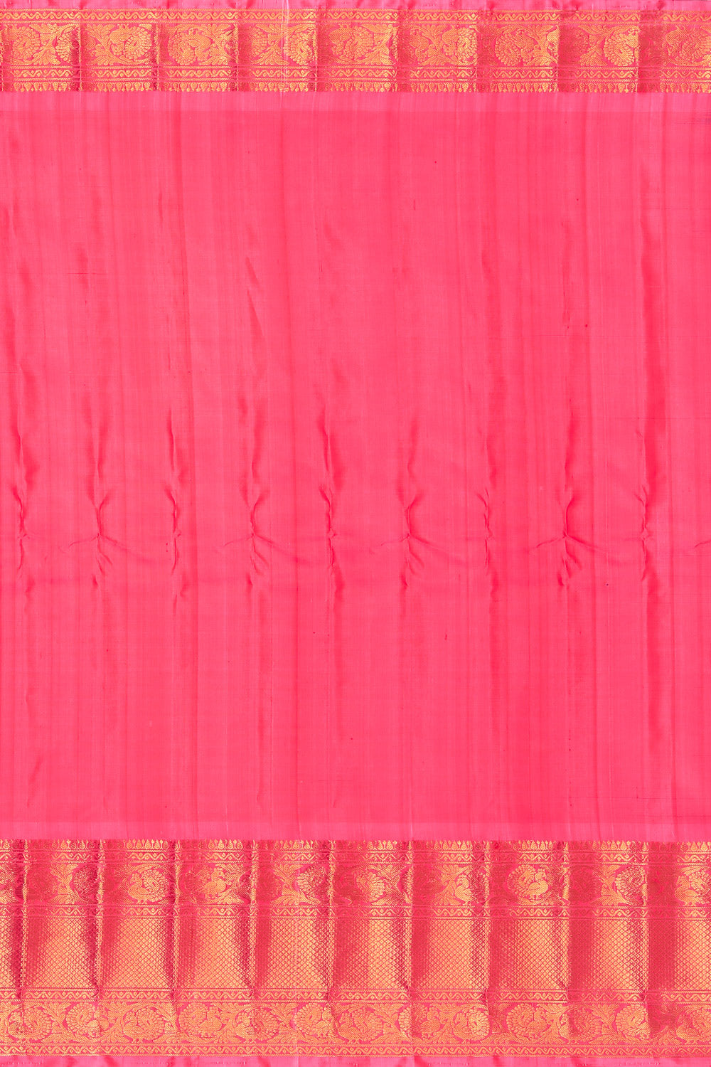 Kalanjali Gadwal Silk Violet Saree – Women's - view 4