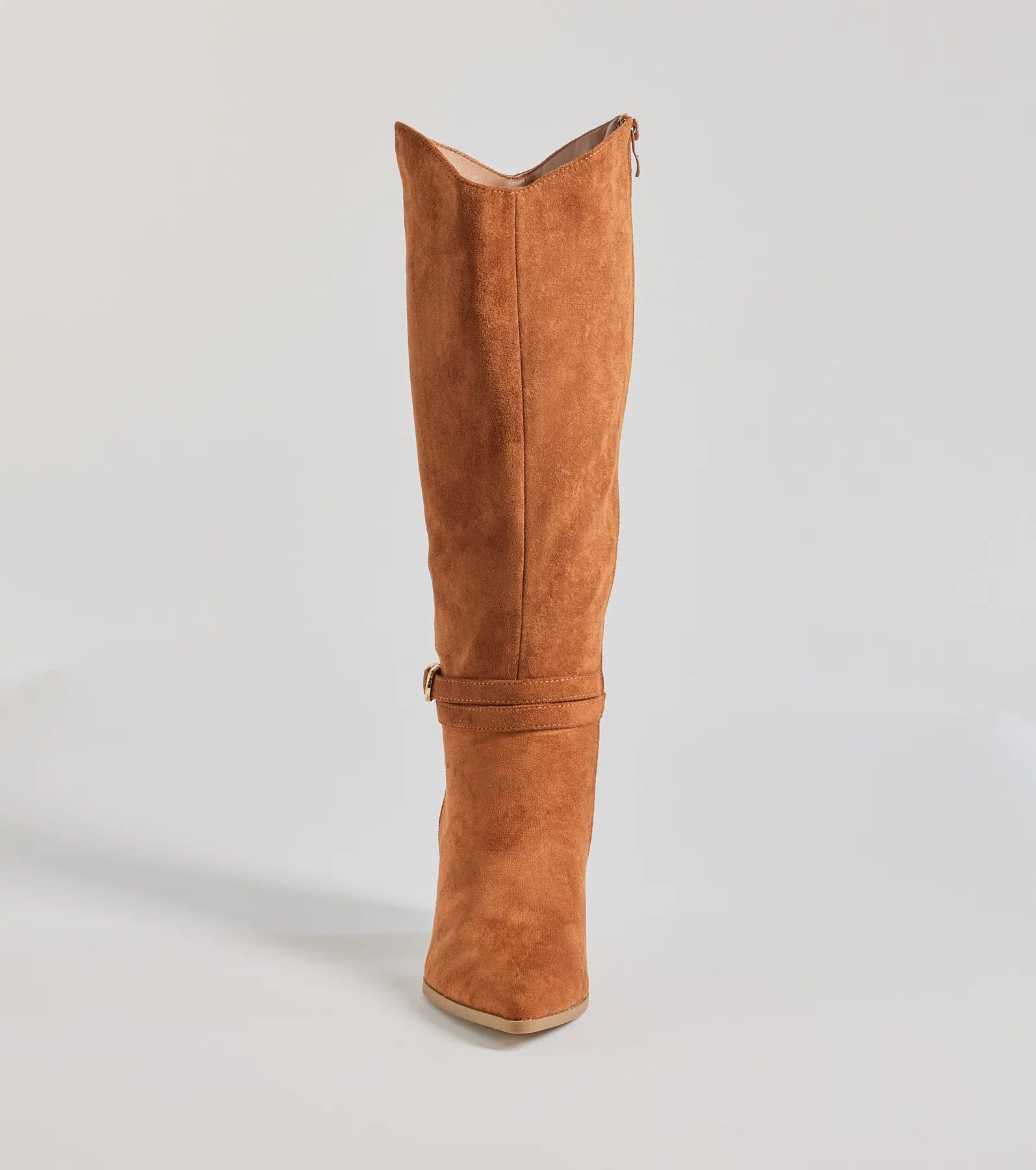 Windsor Fab Slay Buckle Strap Under-The-Knee Boots - view 7