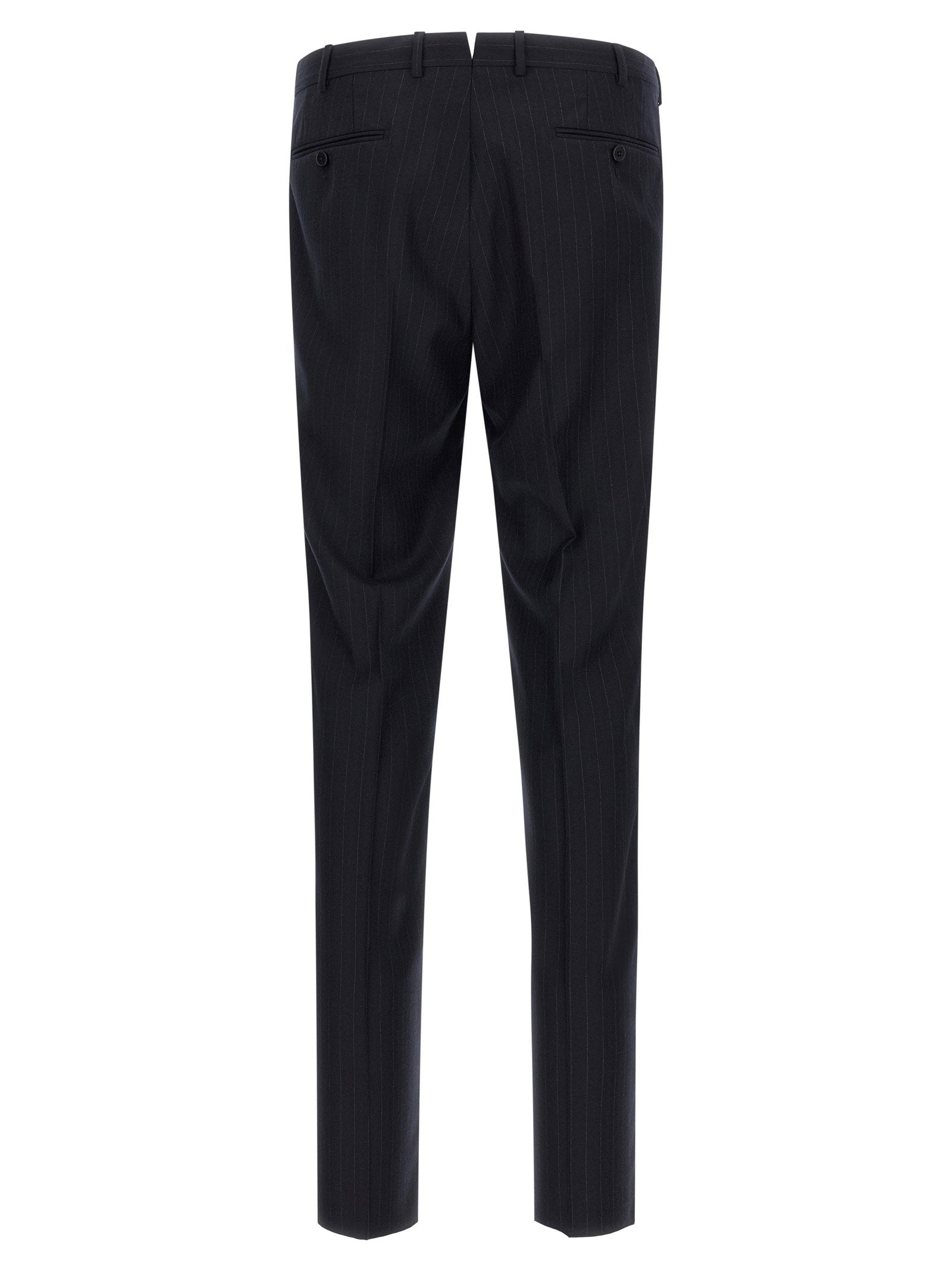 Zegna Pinstriped Flannel Dress – 100% wool - view 5
