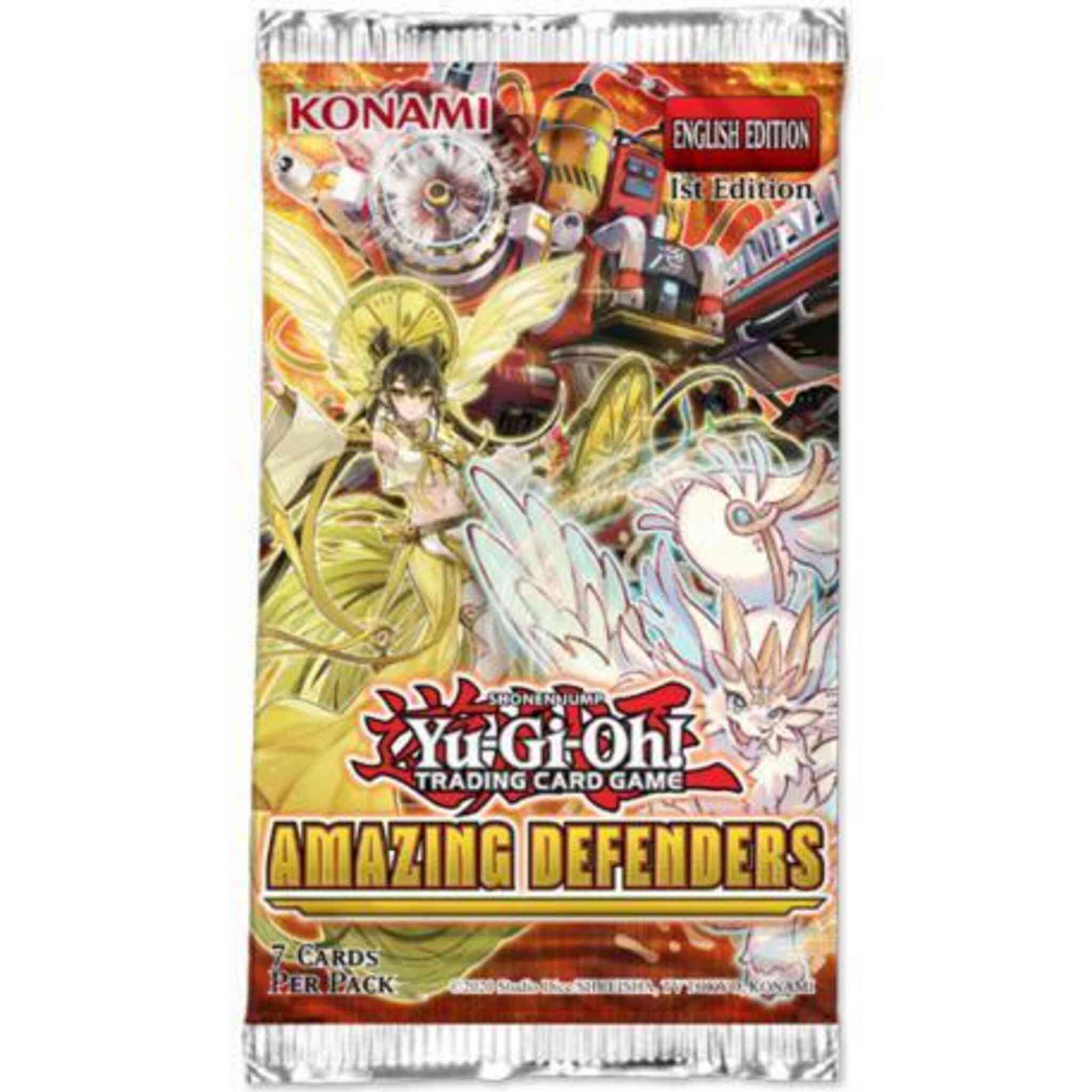 Yu-Gi-Oh! Amazing Defenders - 1st Edition - Booster Pack