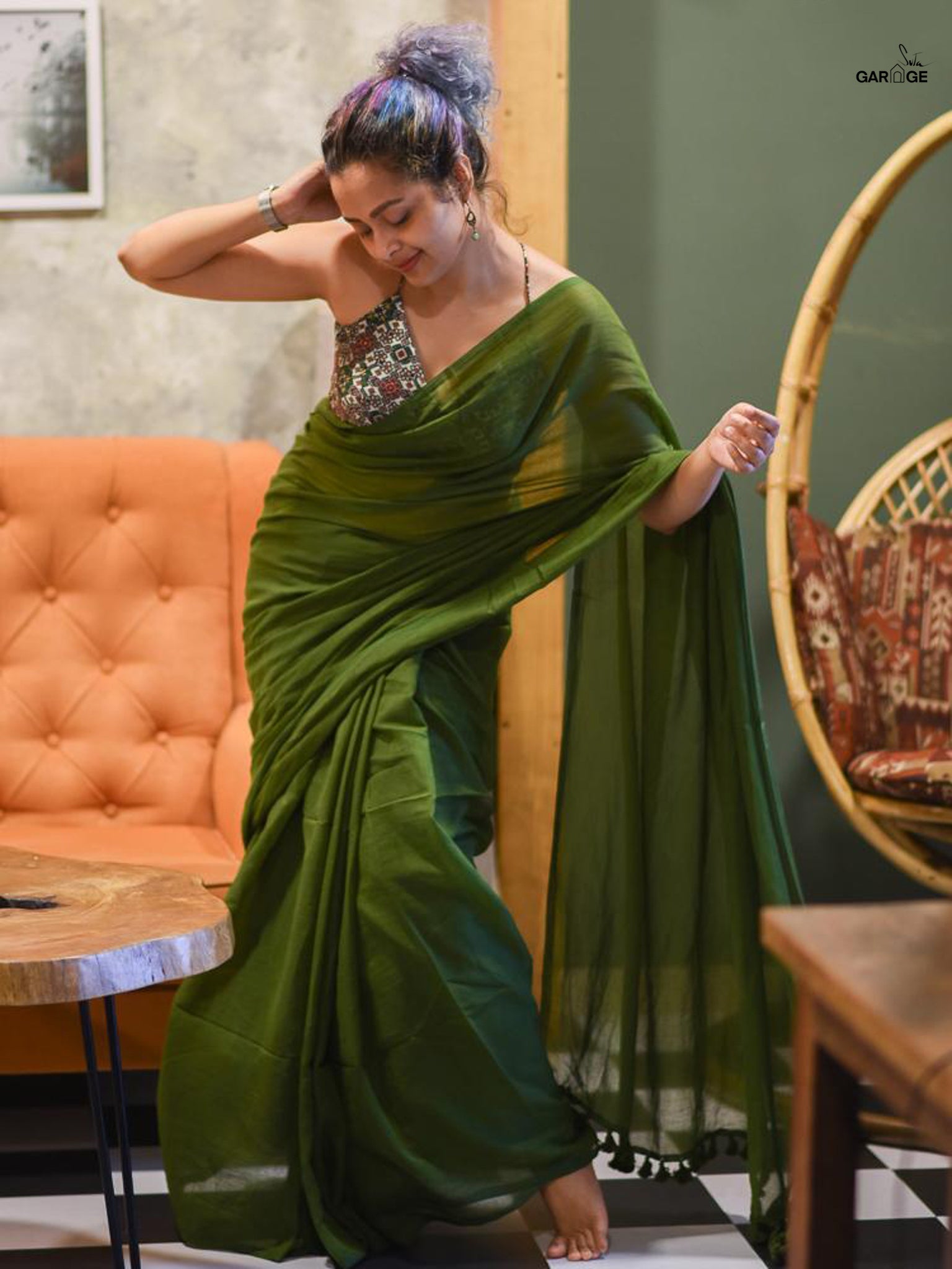 Women's sarees – suta.in Gar-2671 – Women's