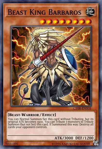 Yu-Gi-Oh! Beast King Barbaros - YS18-EN013 - Common - 1st Edition