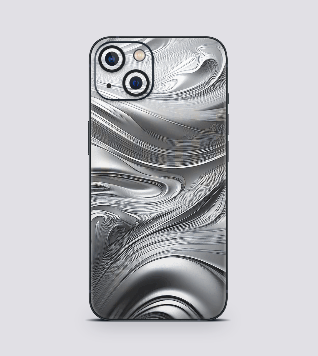 Apple iPhone 13 Silver Swirl