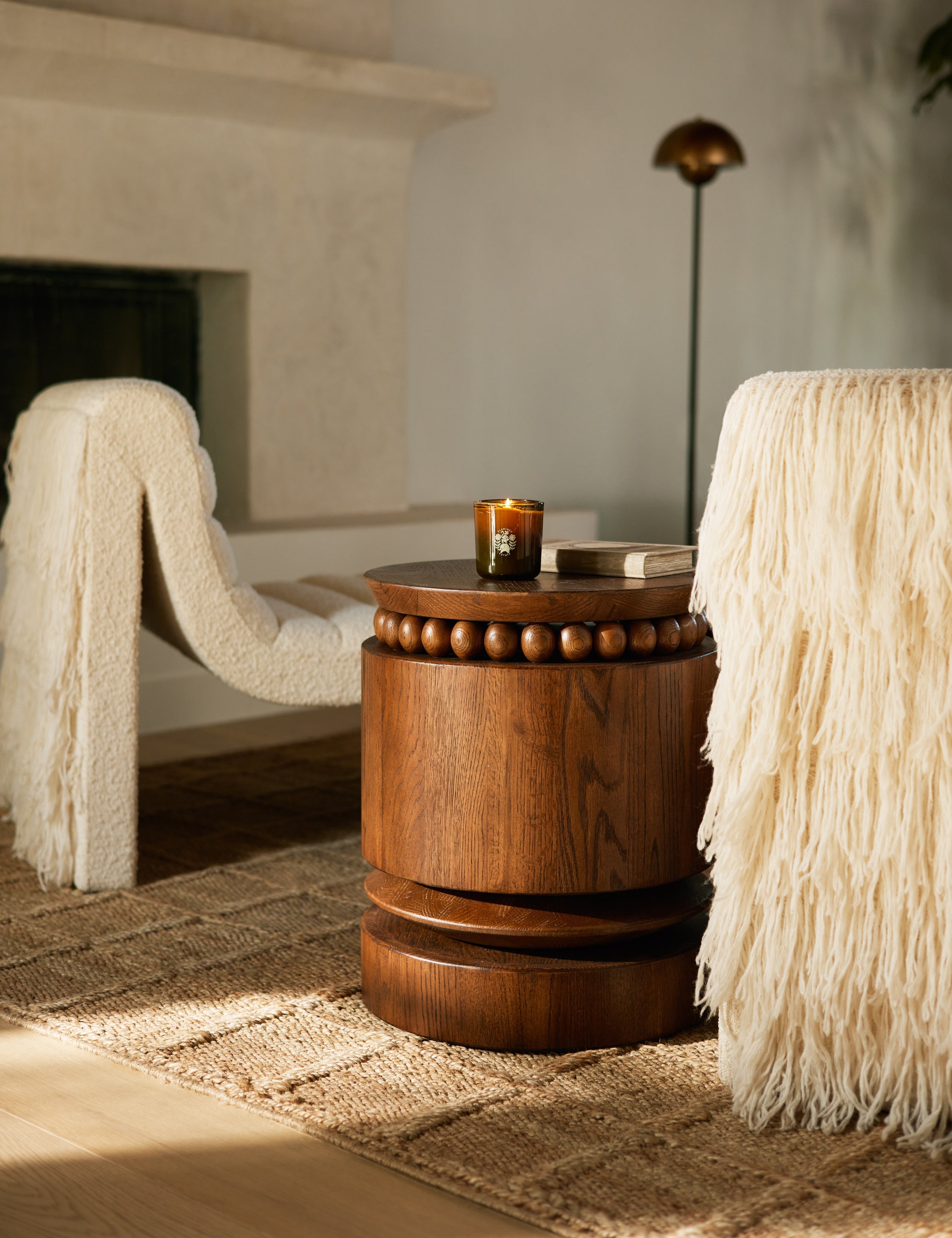 Lulu and Georgia Coco Round Side Table by Carly Cushnie - view 3