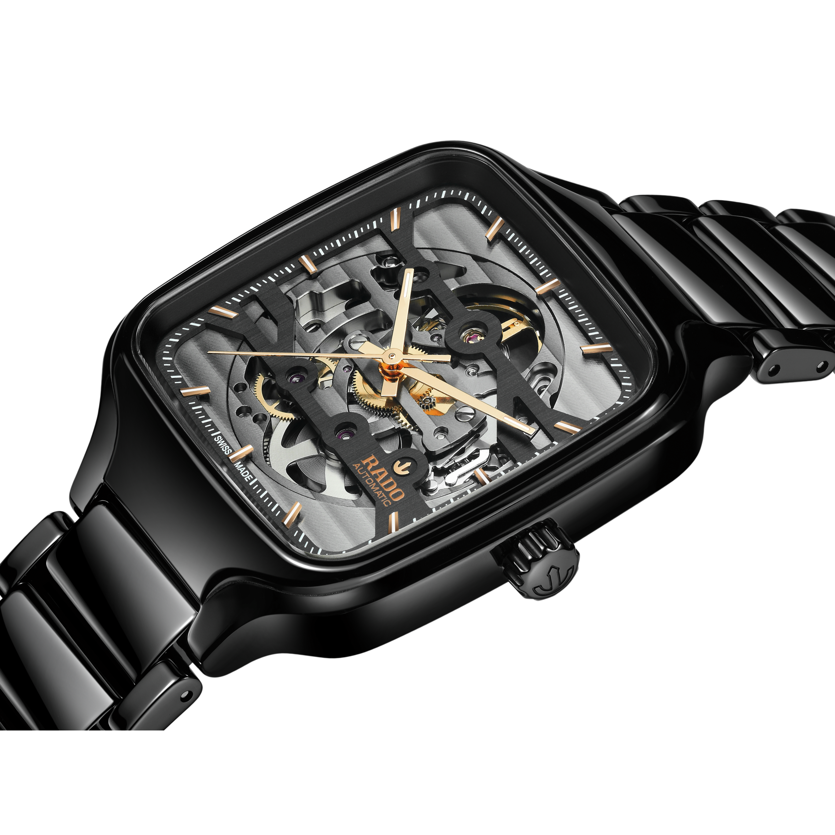 Rado True Black Dial Unisex 38mm